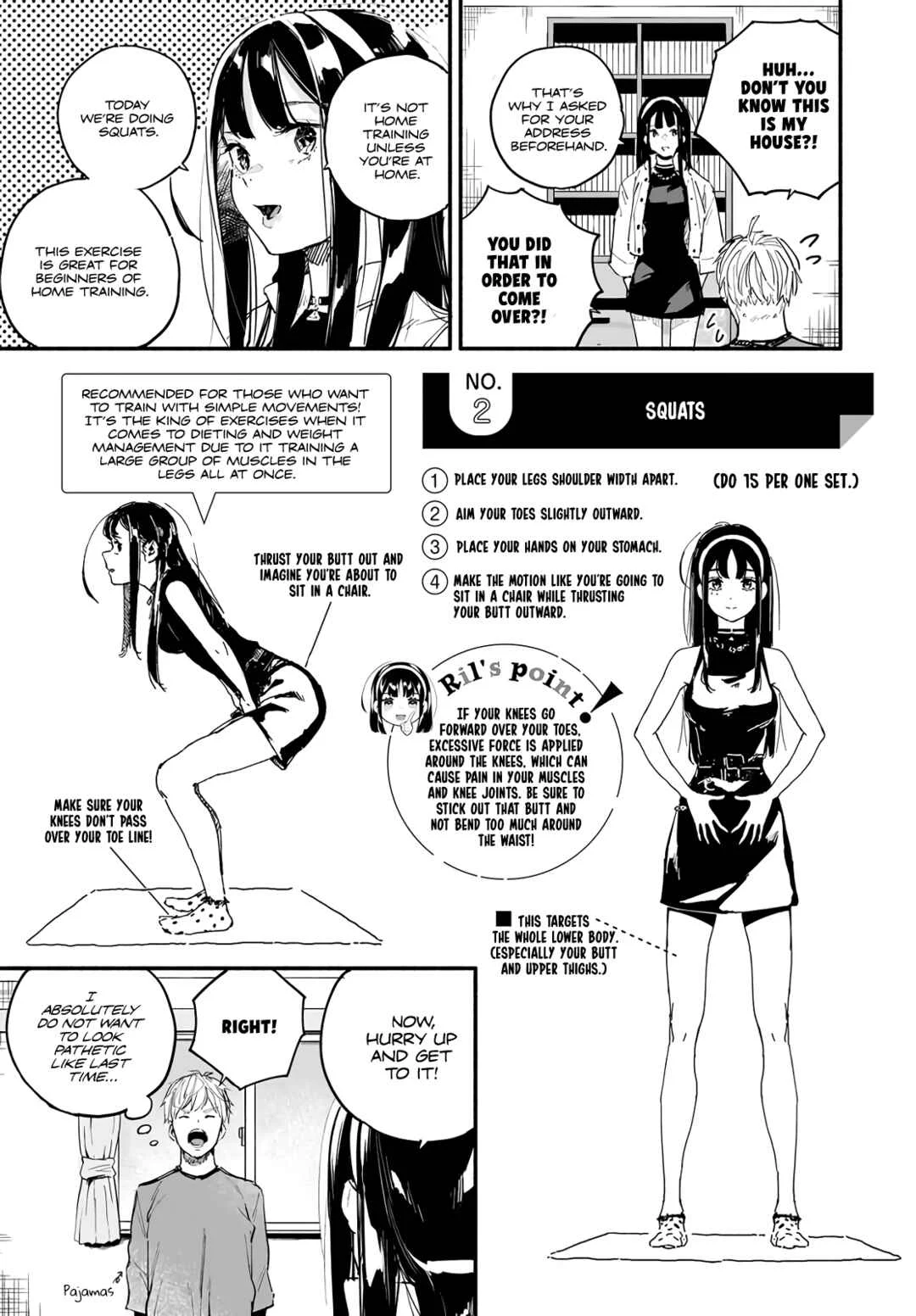 TakuTore! Chapter 2: Two Ways to Squat and the Side Lunge - Page 3