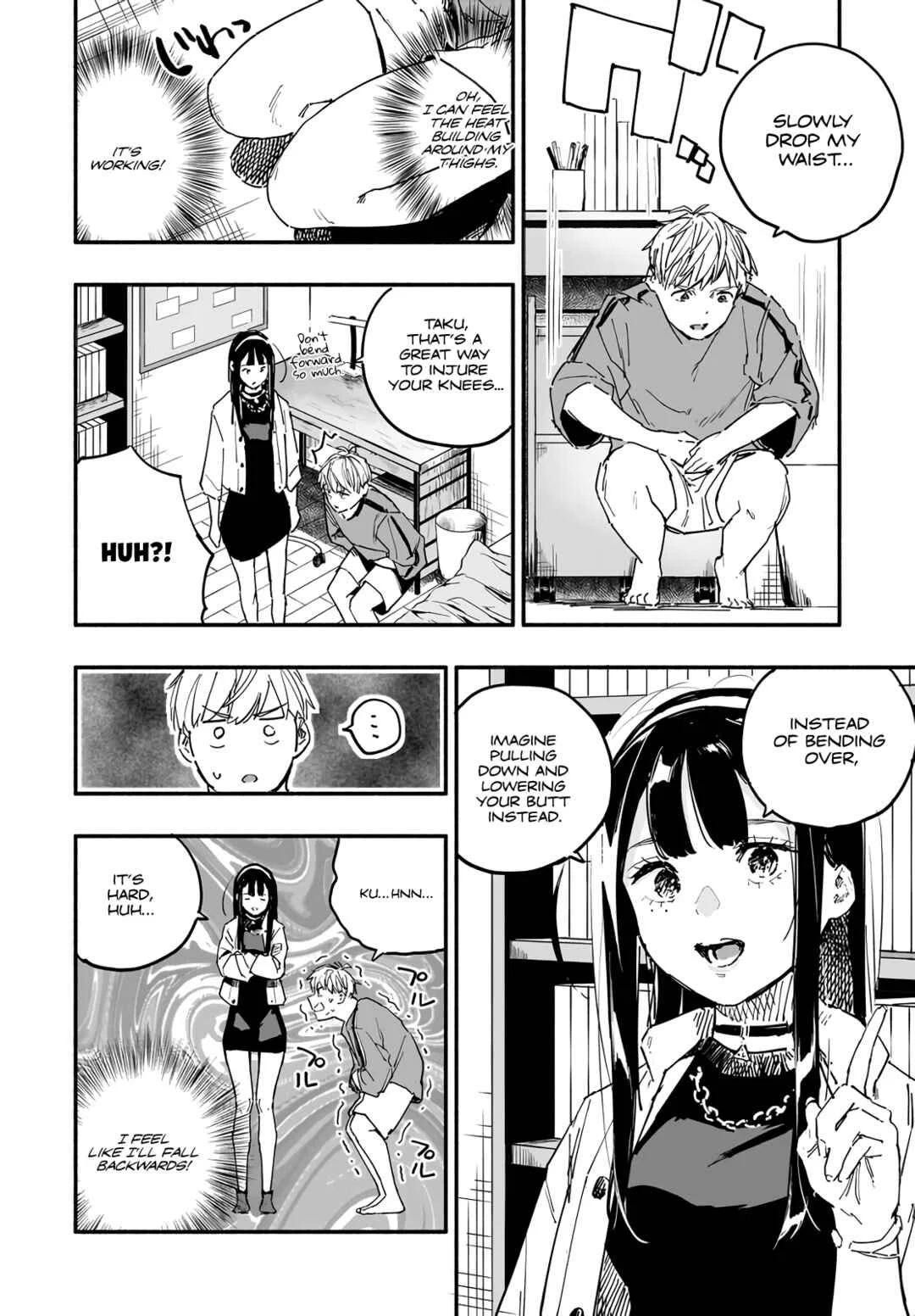 TakuTore! Chapter 2: Two Ways to Squat and the Side Lunge - Page 4