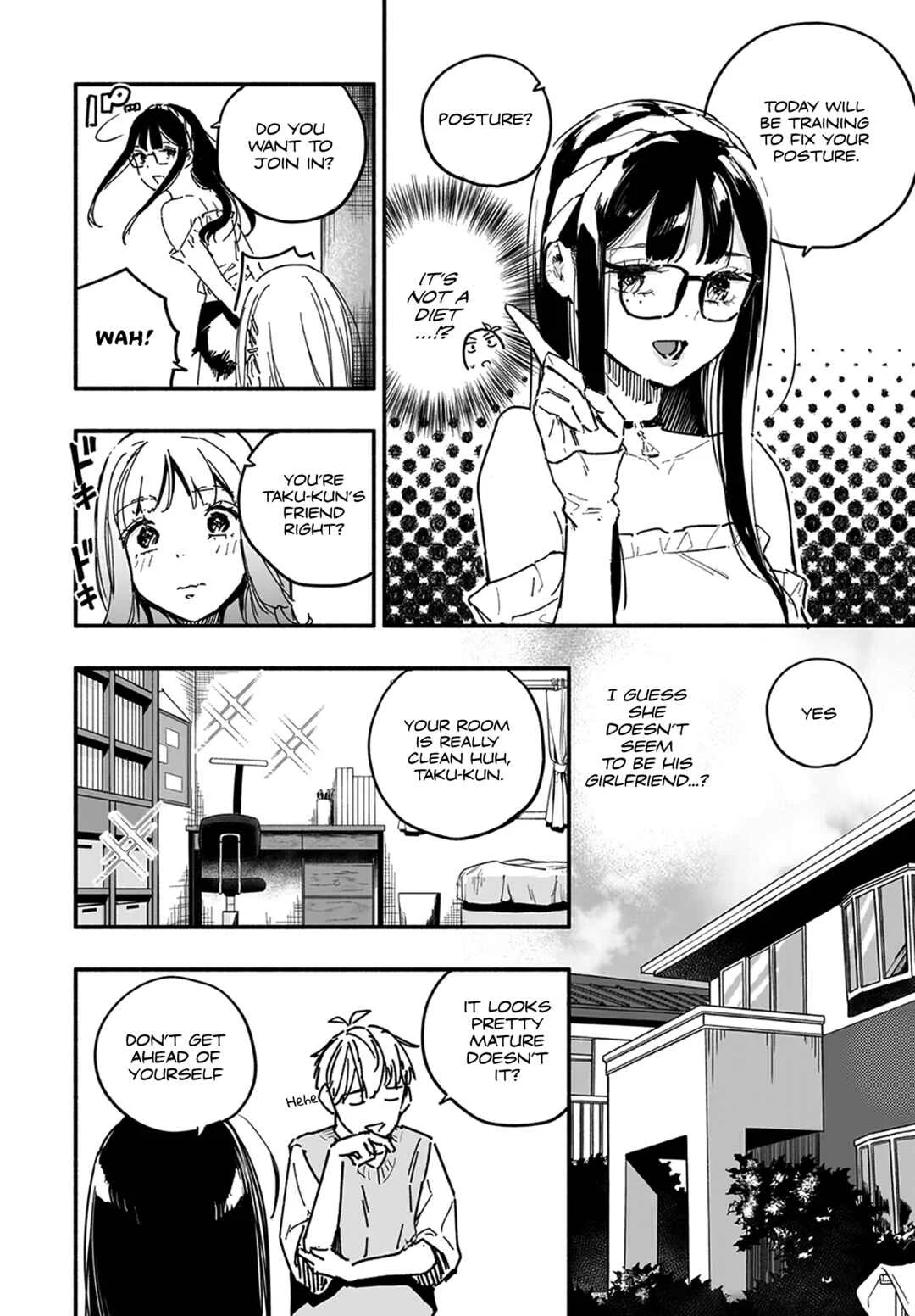 TakuTore! Chapter 3: Back Straight Training - Page 4