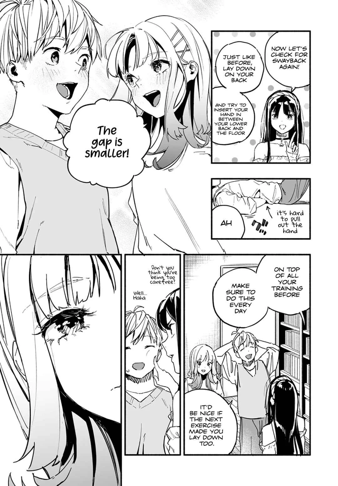 TakuTore! Chapter 3: Back Straight Training - Page 13