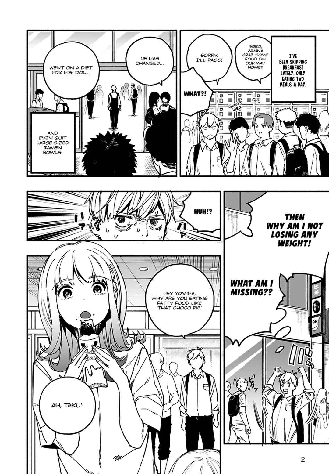TakuTore! Chapter 5: Calories - Page 2