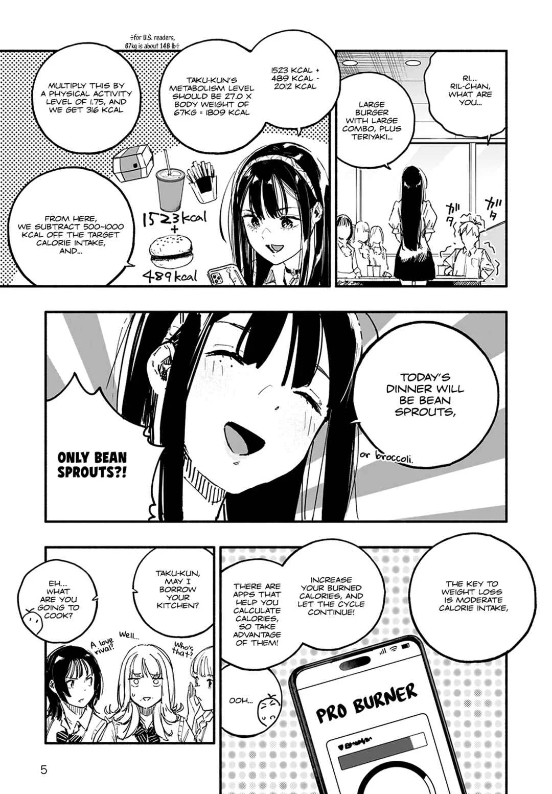 TakuTore! Chapter 5: Calories - Page 5