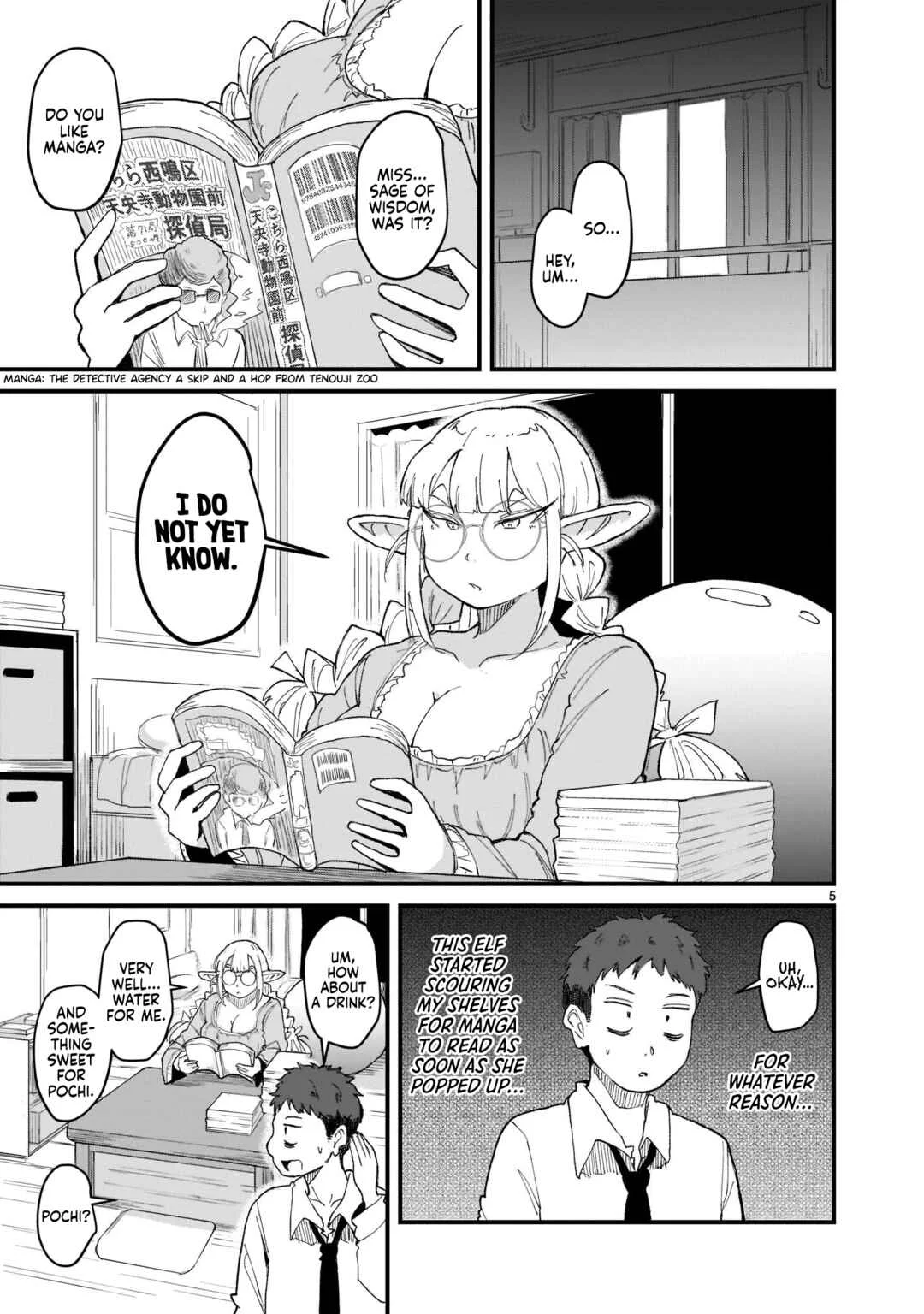 Tanken Hakken Boku no Isekai Elf-san Chapter 1 - Page 8
