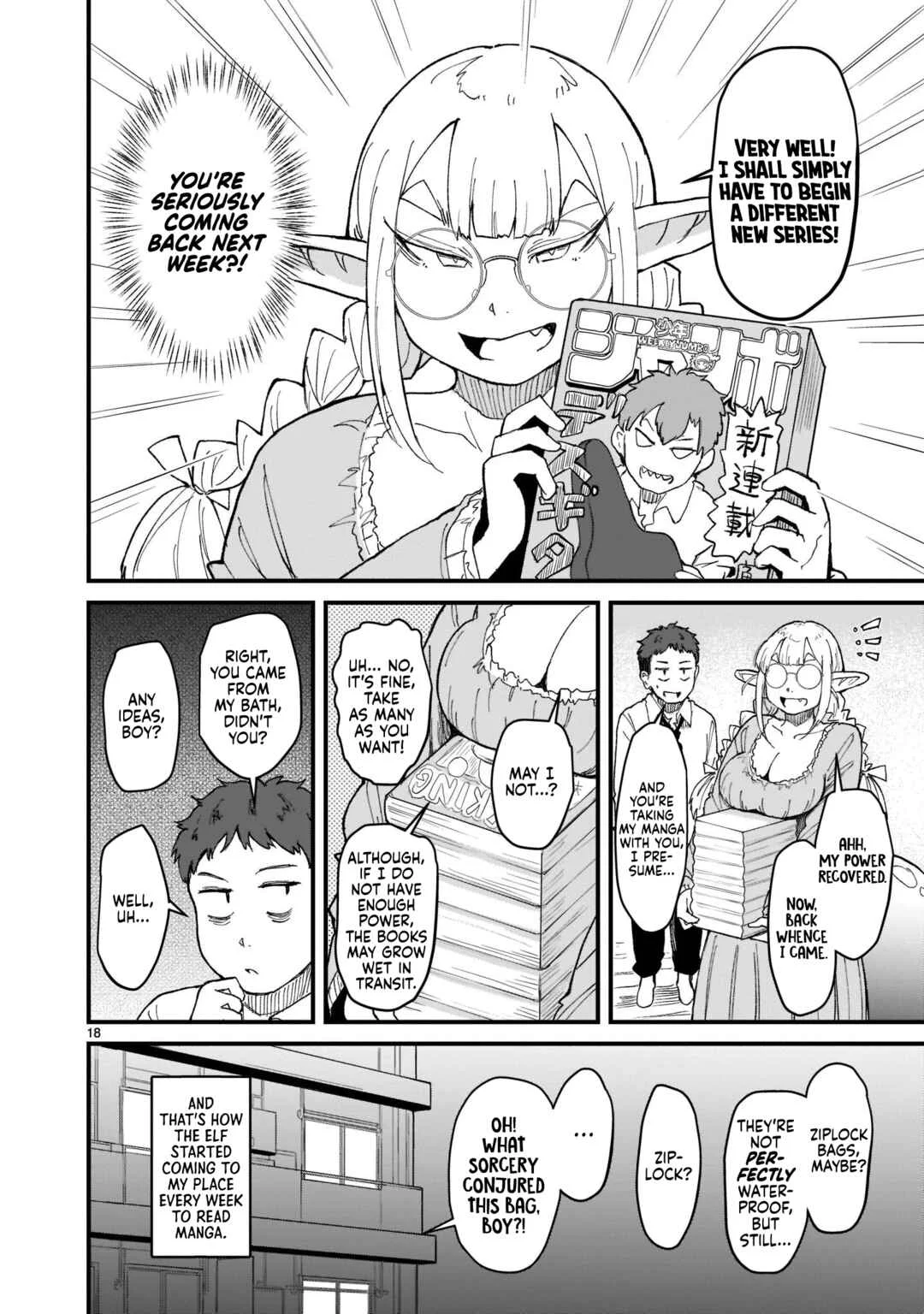 Tanken Hakken Boku no Isekai Elf-san Chapter 1 - Page 21