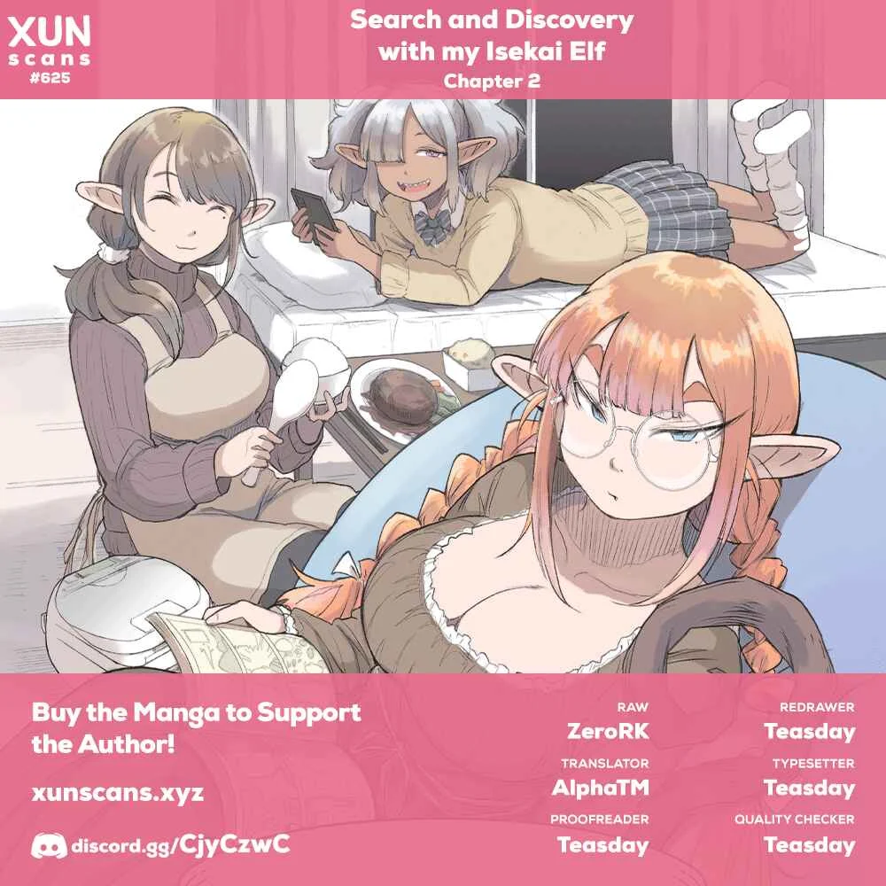 Tanken Hakken Boku no Isekai Elf-san Chapter 2 - Page 1