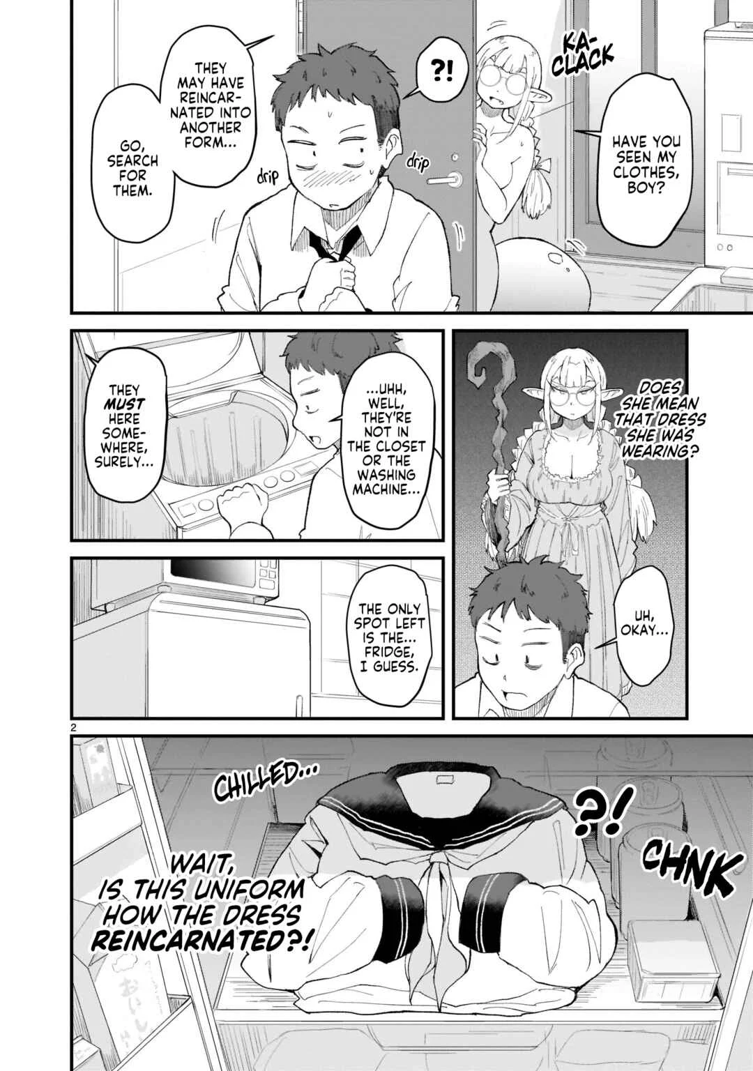 Tanken Hakken Boku no Isekai Elf-san Chapter 2 - Page 3
