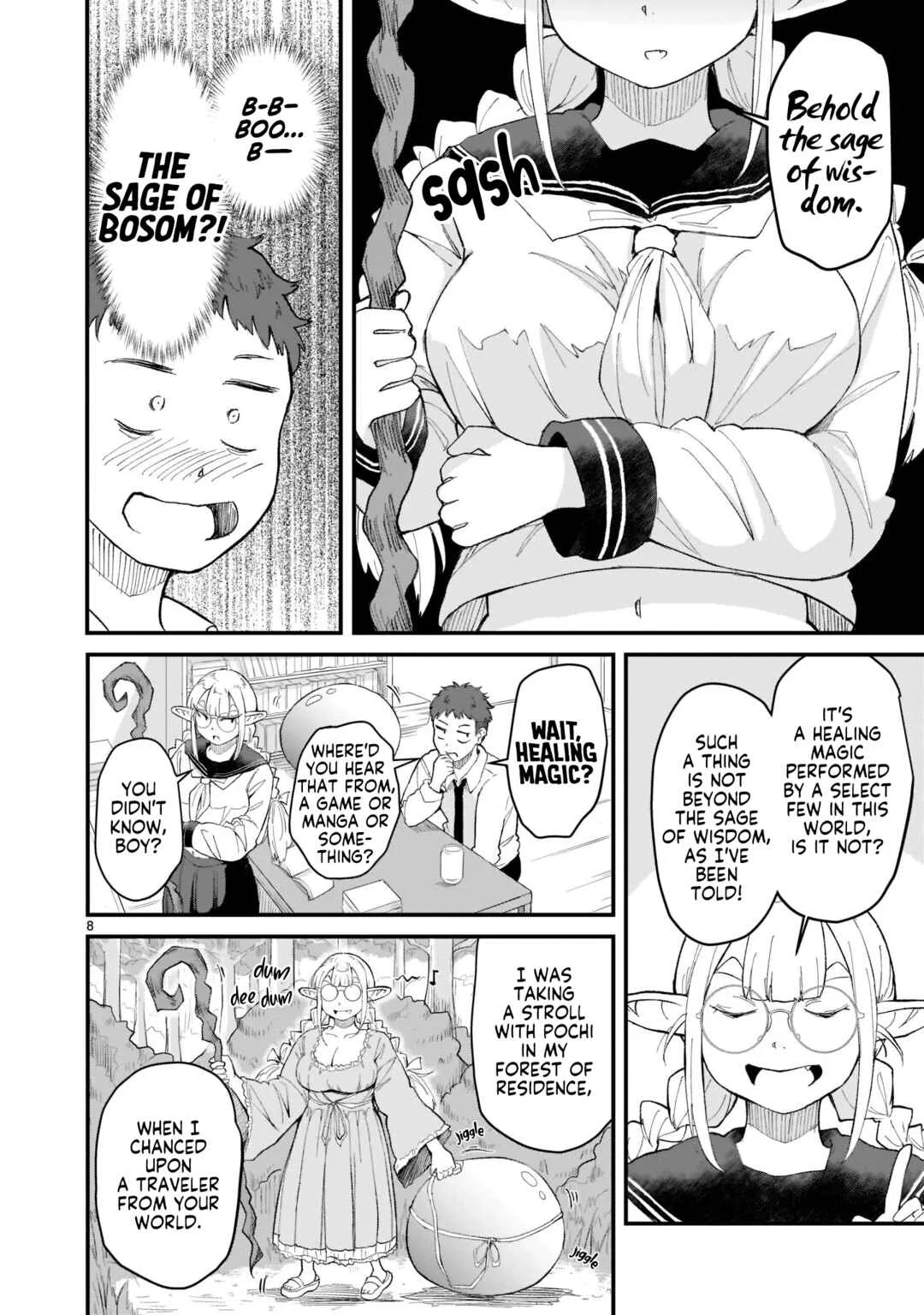 Tanken Hakken Boku no Isekai Elf-san Chapter 2 - Page 9