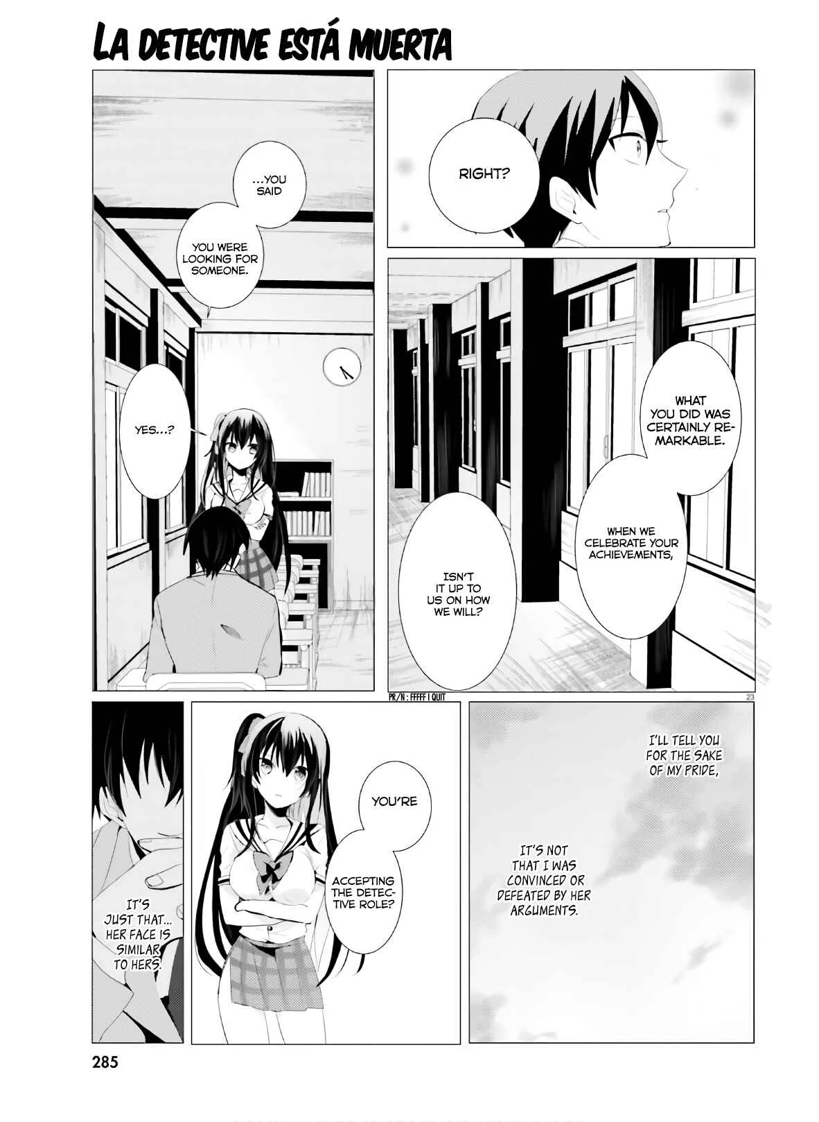 Tantei wa Mou, Shindeiru Chapter 1: The Detective is Absent - Page 23