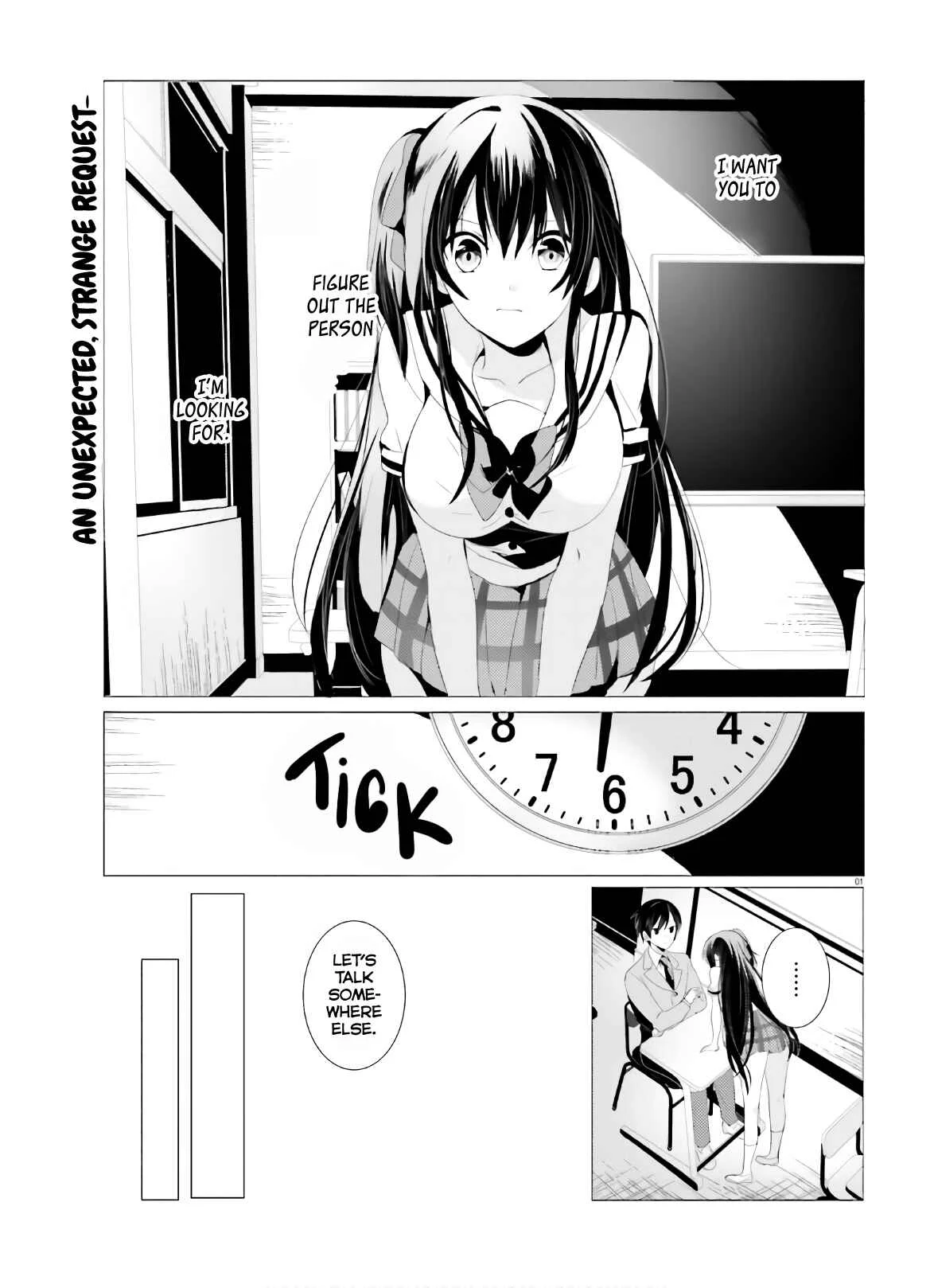 Tantei wa Mou, Shindeiru Chapter 2: Whose Heart is it? - Page 1
