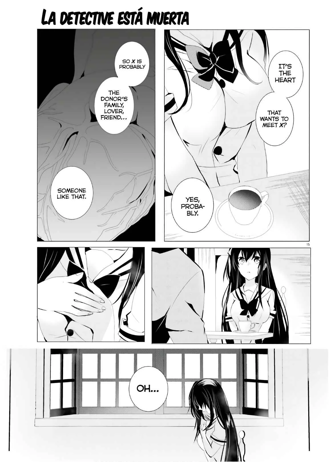 Tantei wa Mou, Shindeiru Chapter 2: Whose Heart is it? - Page 15