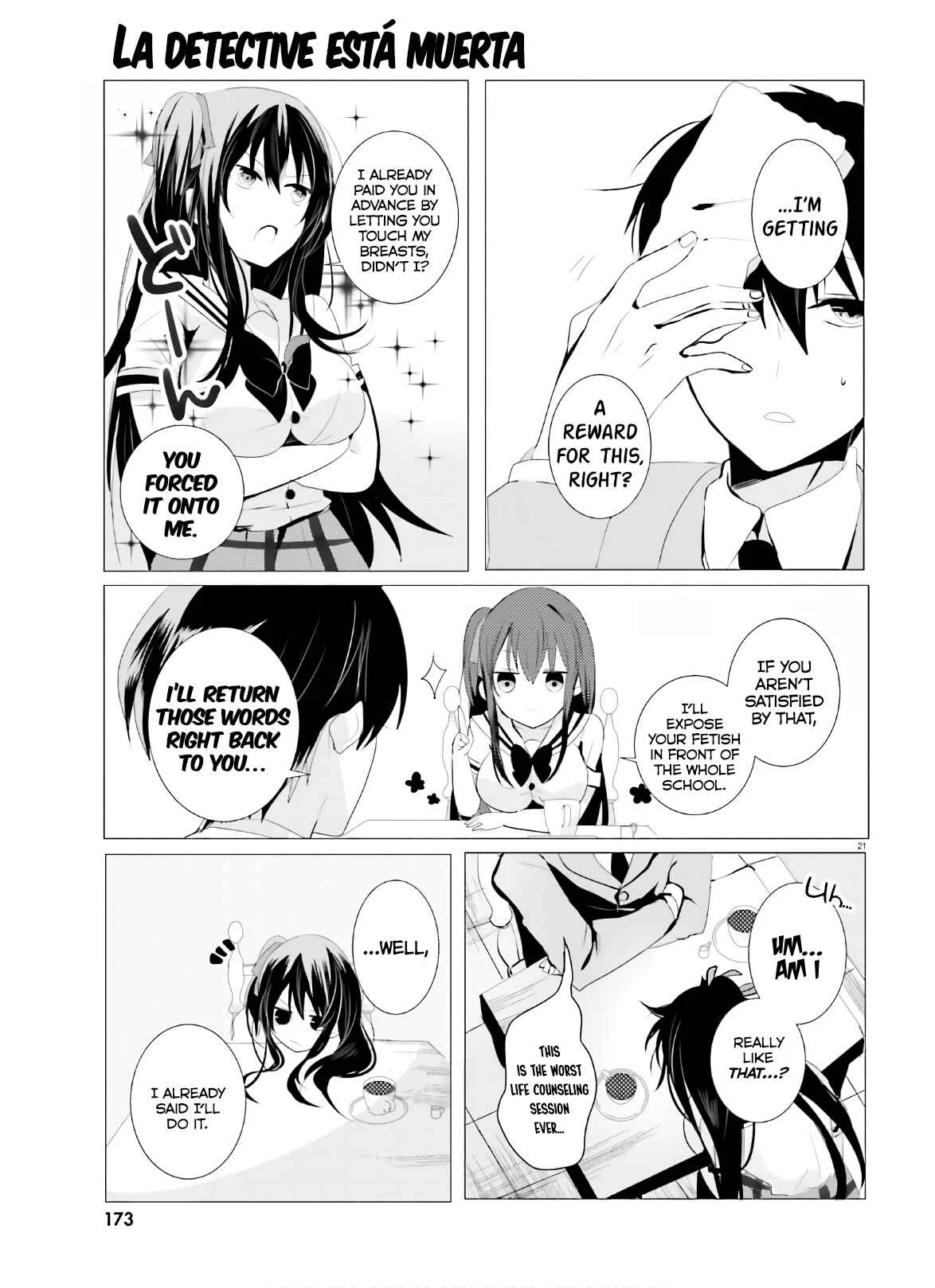 Tantei wa Mou, Shindeiru Chapter 2: Whose Heart is it? - Page 21