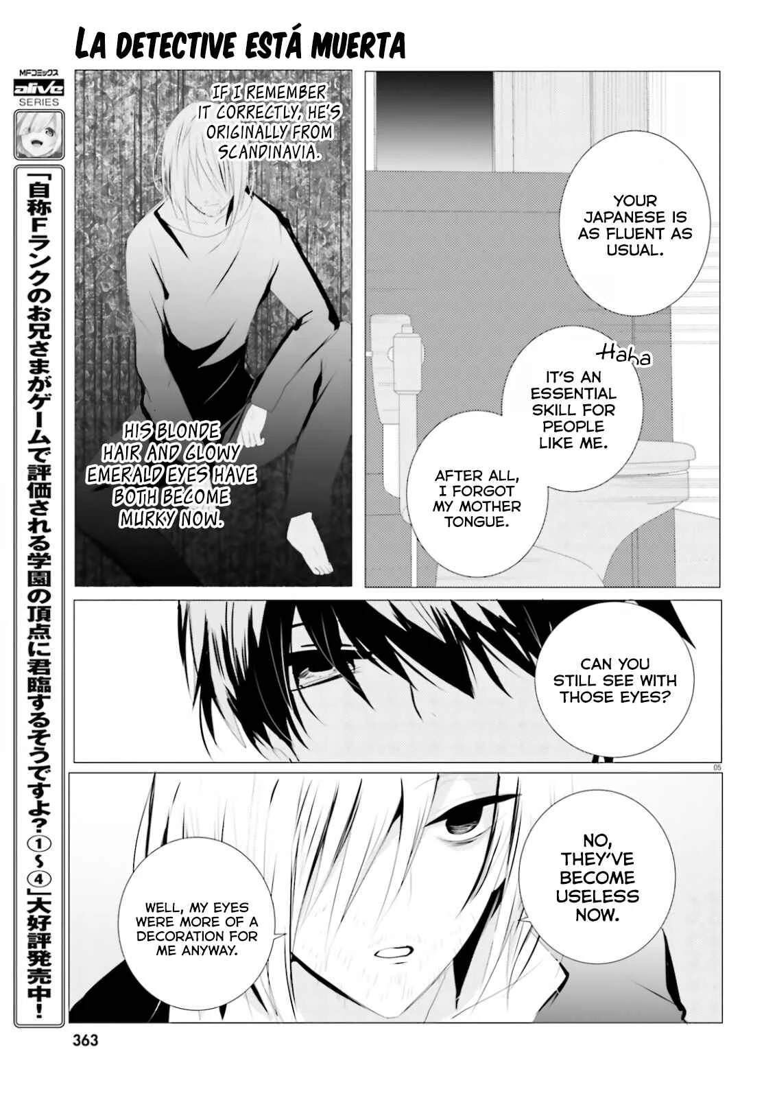 Tantei wa Mou, Shindeiru Chapter 4: Heart, Koumori - Page 5