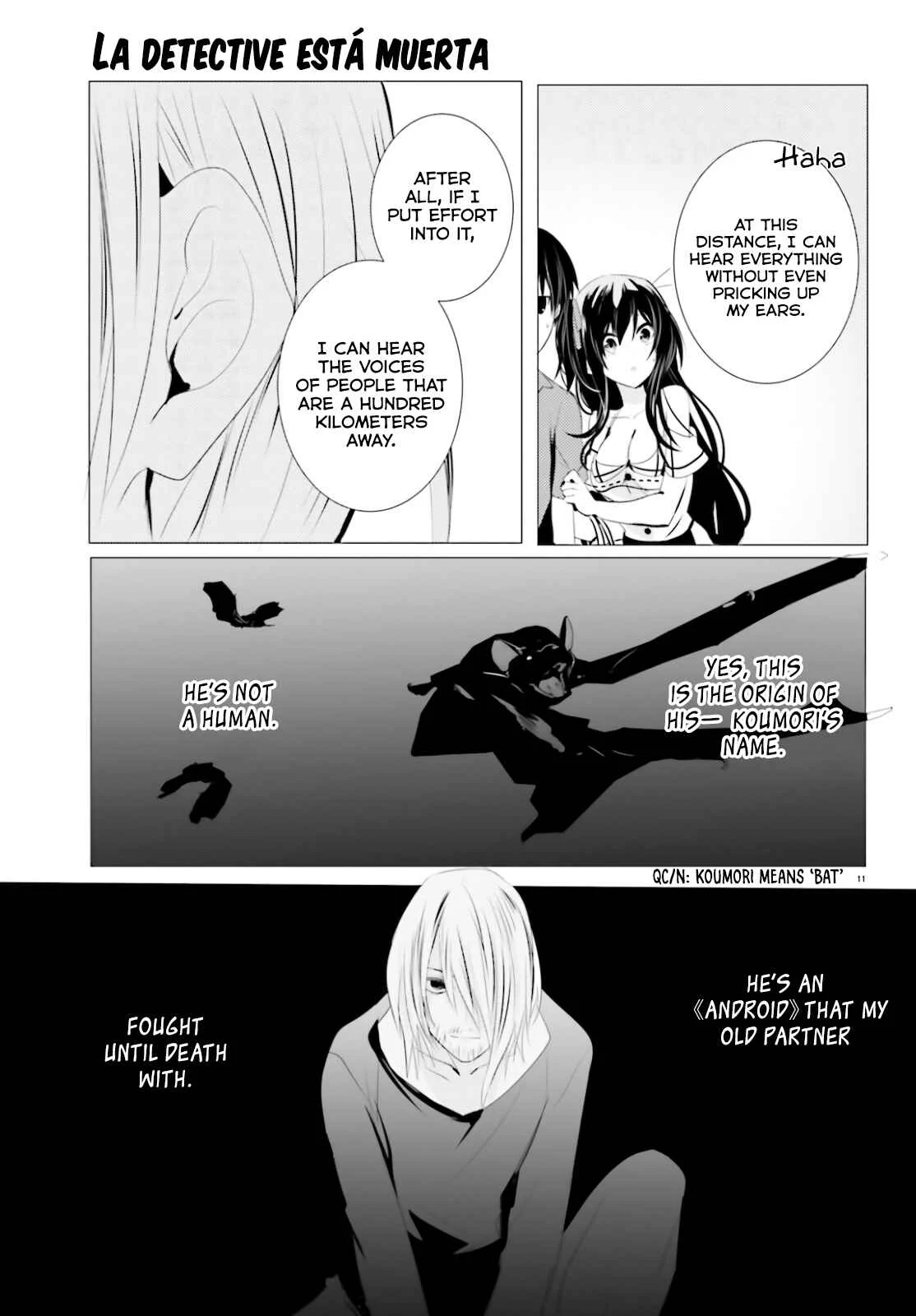Tantei wa Mou, Shindeiru Chapter 4: Heart, Koumori - Page 11
