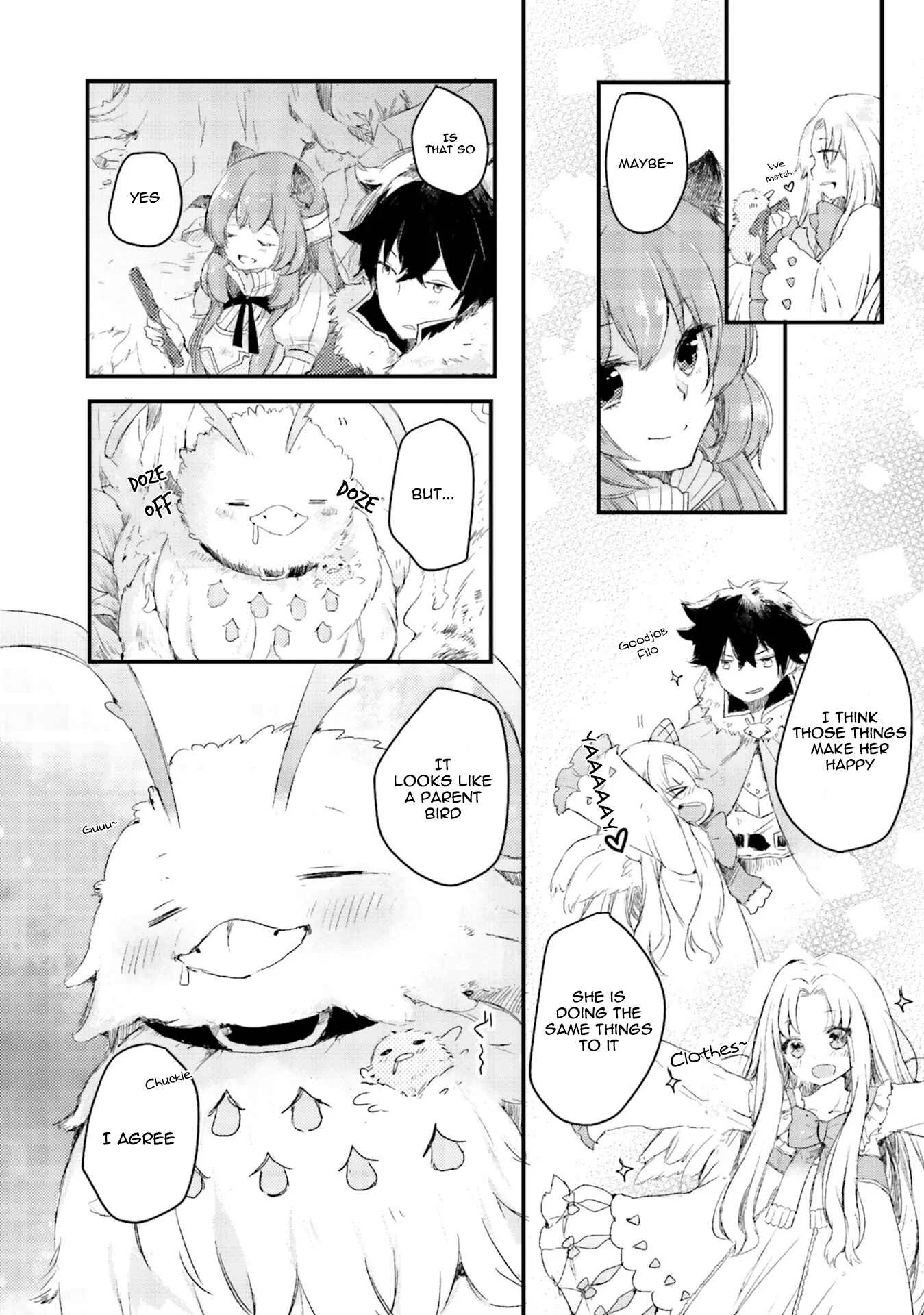 Tate no Yuusha no Nariagari Anthology Chapter 3: Filo and the Small Bird - Page 7