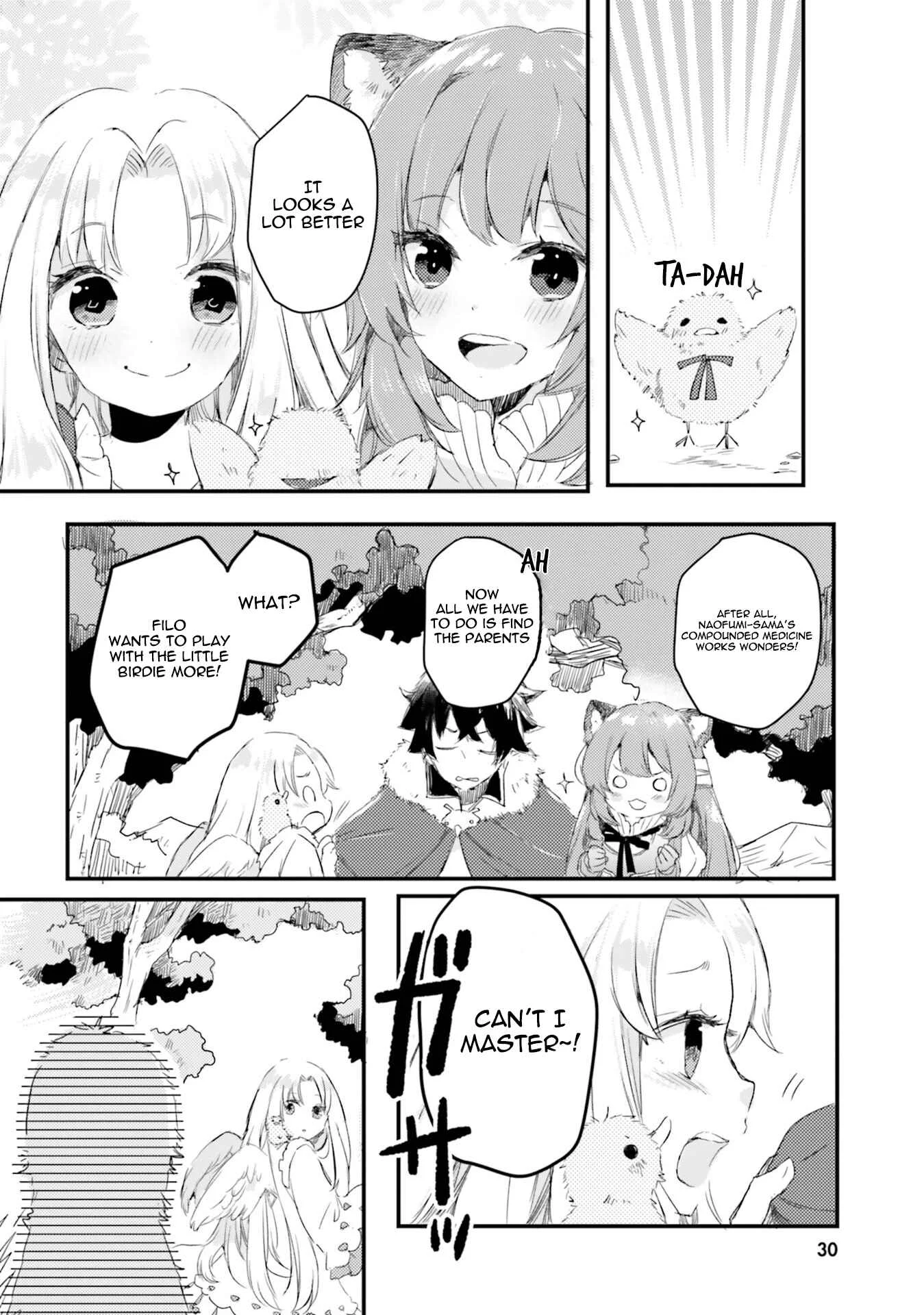Tate no Yuusha no Nariagari Anthology Chapter 3: Filo and the Small Bird - Page 8