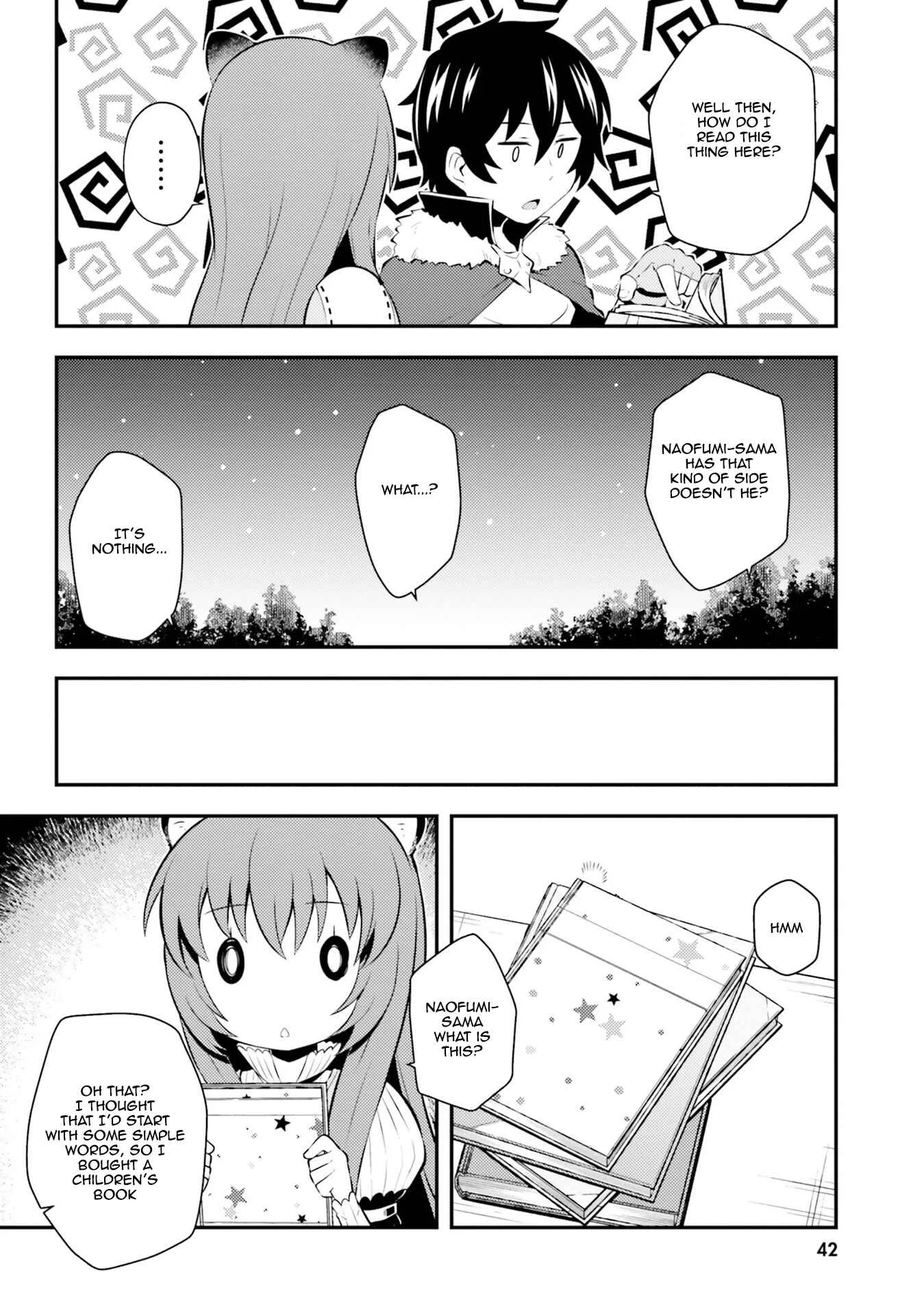 Tate no Yuusha no Nariagari Anthology Chapter 4: The Conversation with the Shield Hero at Night - Page 4