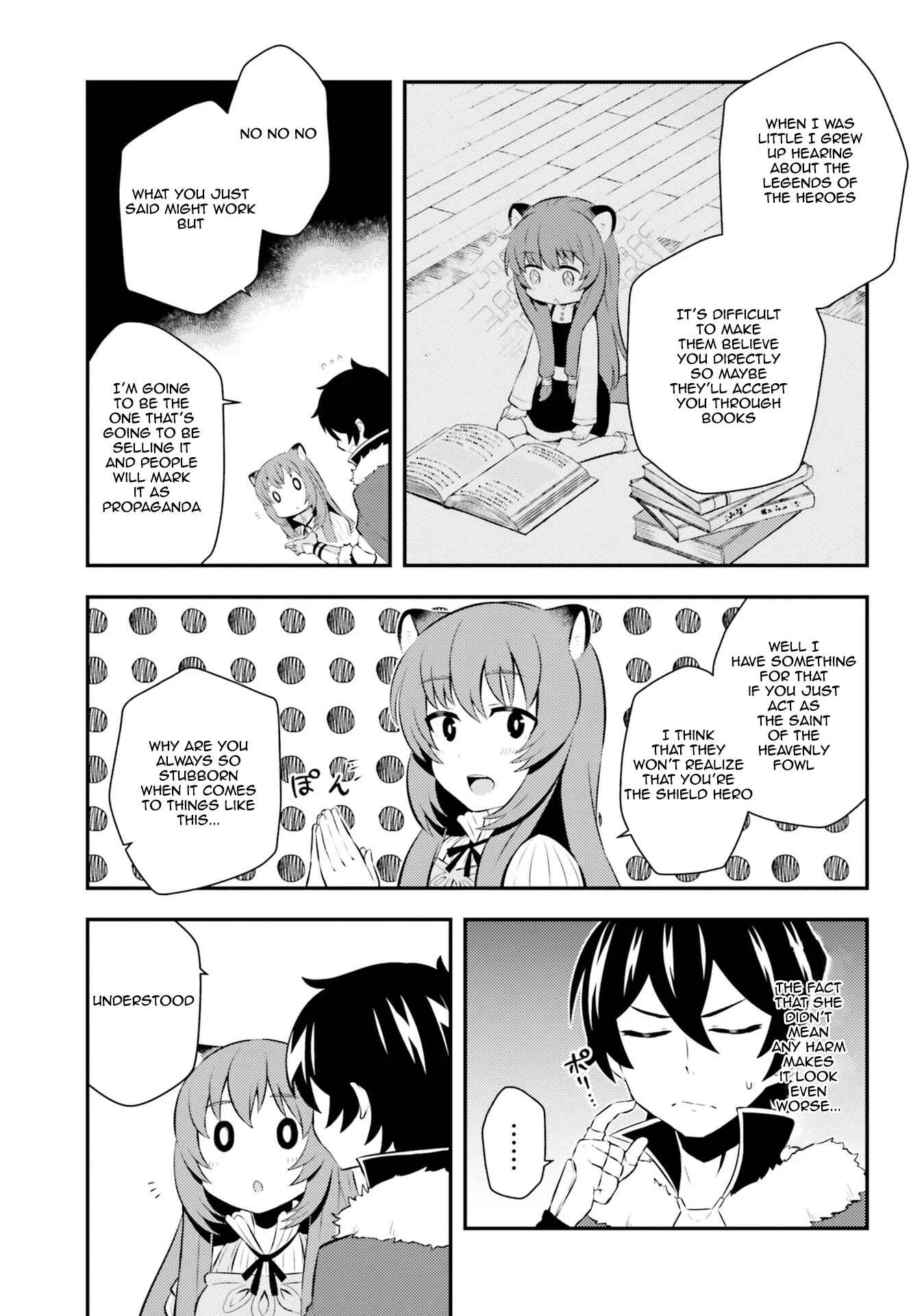 Tate no Yuusha no Nariagari Anthology Chapter 4: The Conversation with the Shield Hero at Night - Page 7