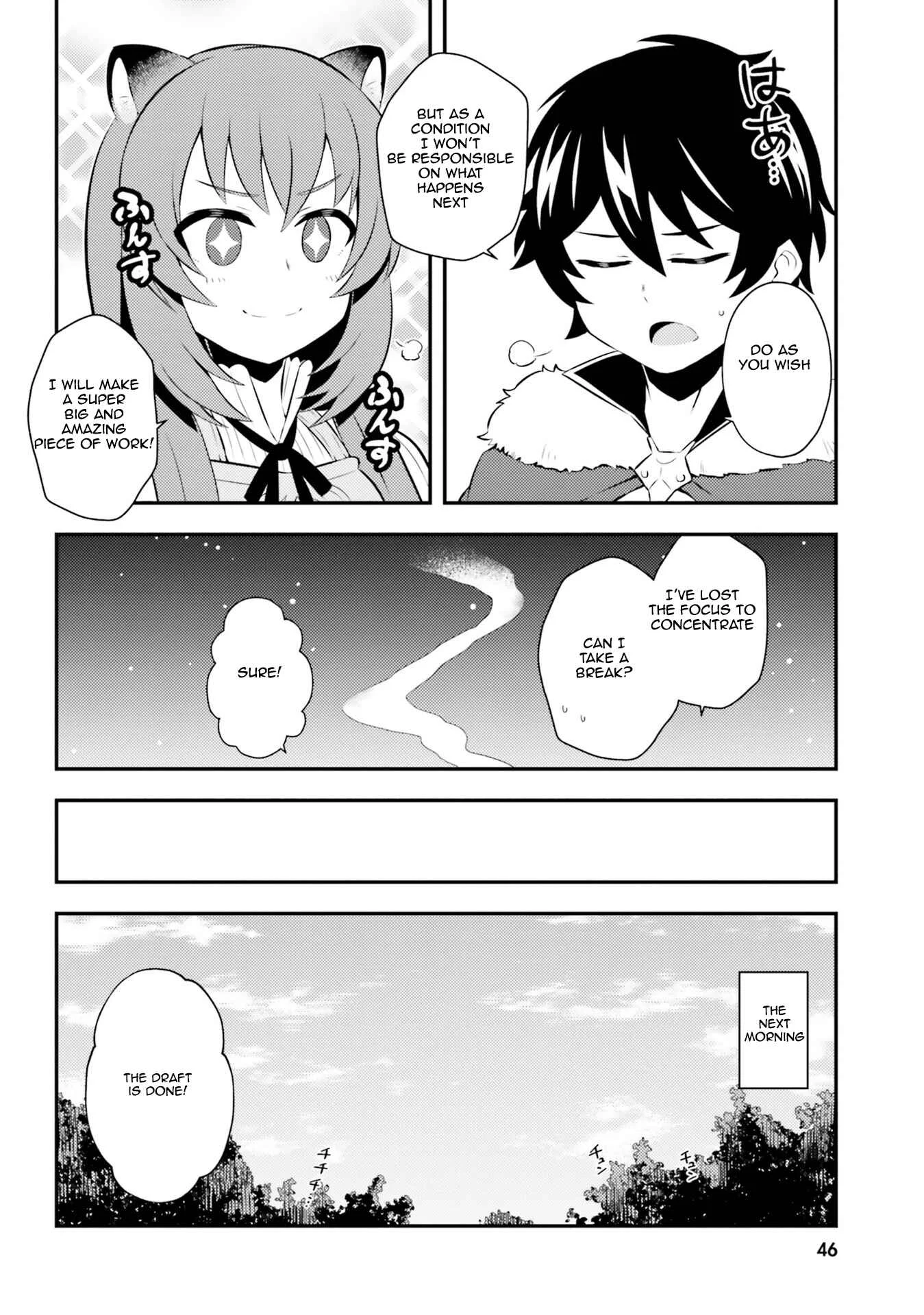 Tate no Yuusha no Nariagari Anthology Chapter 4: The Conversation with the Shield Hero at Night - Page 8