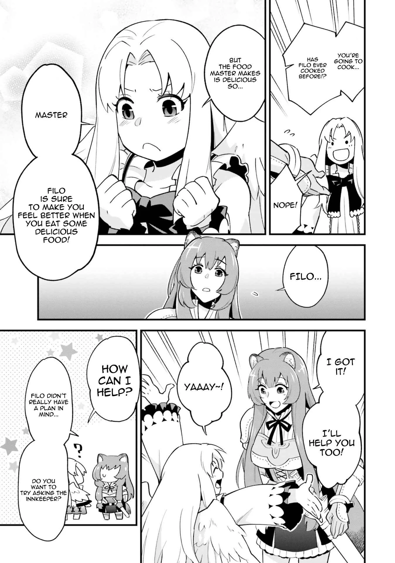 Tate no Yuusha no Nariagari Anthology Chapter 5: Filo can do it as well!! - Page 3