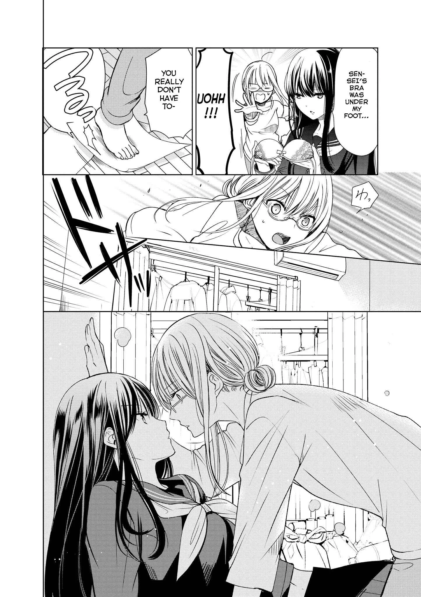 Teacher x Student Yuri Anthology Comic Chapter 1: Black Sailor x Useless Teacher - Page 9