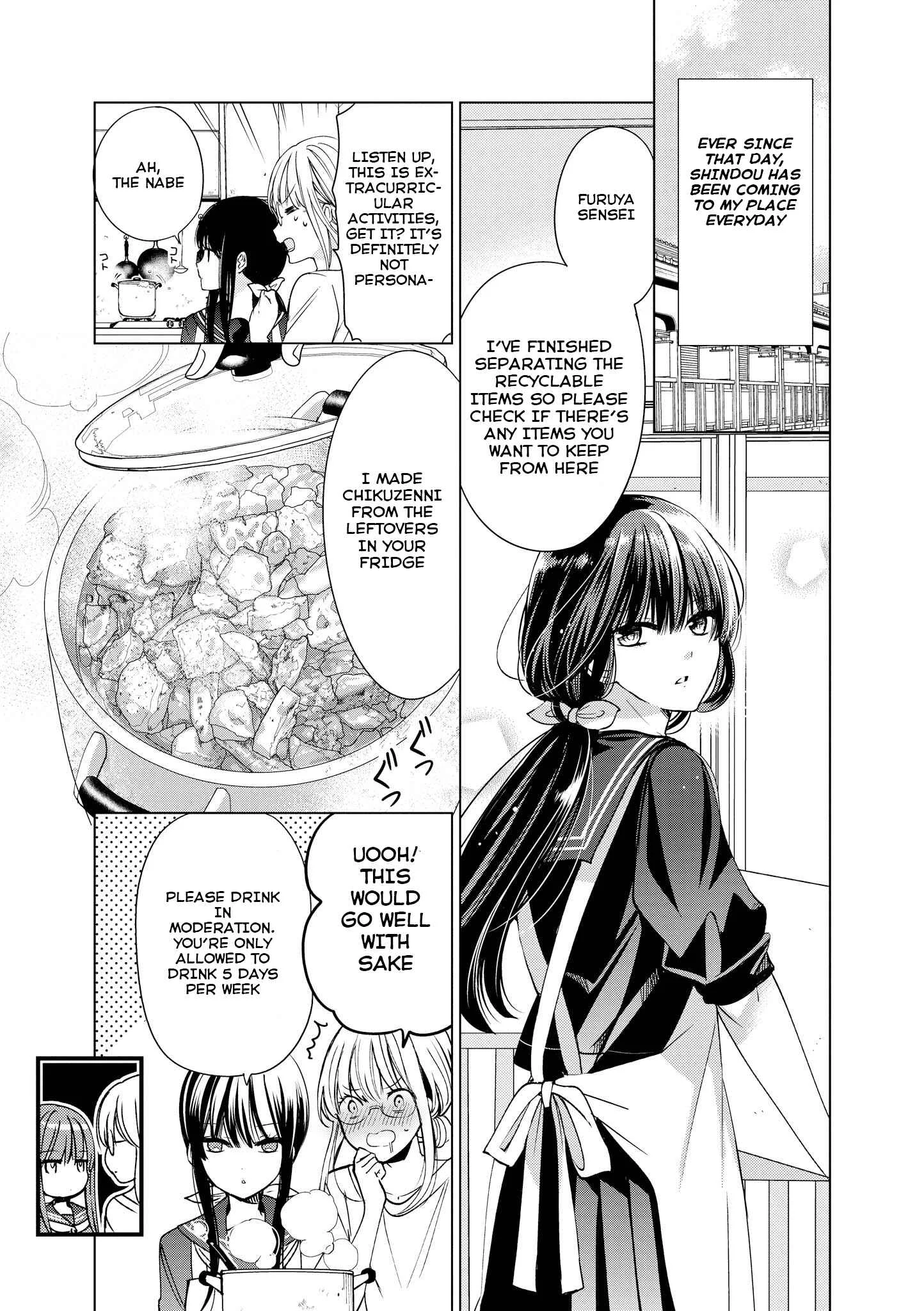 Teacher x Student Yuri Anthology Comic Chapter 1: Black Sailor x Useless Teacher - Page 14