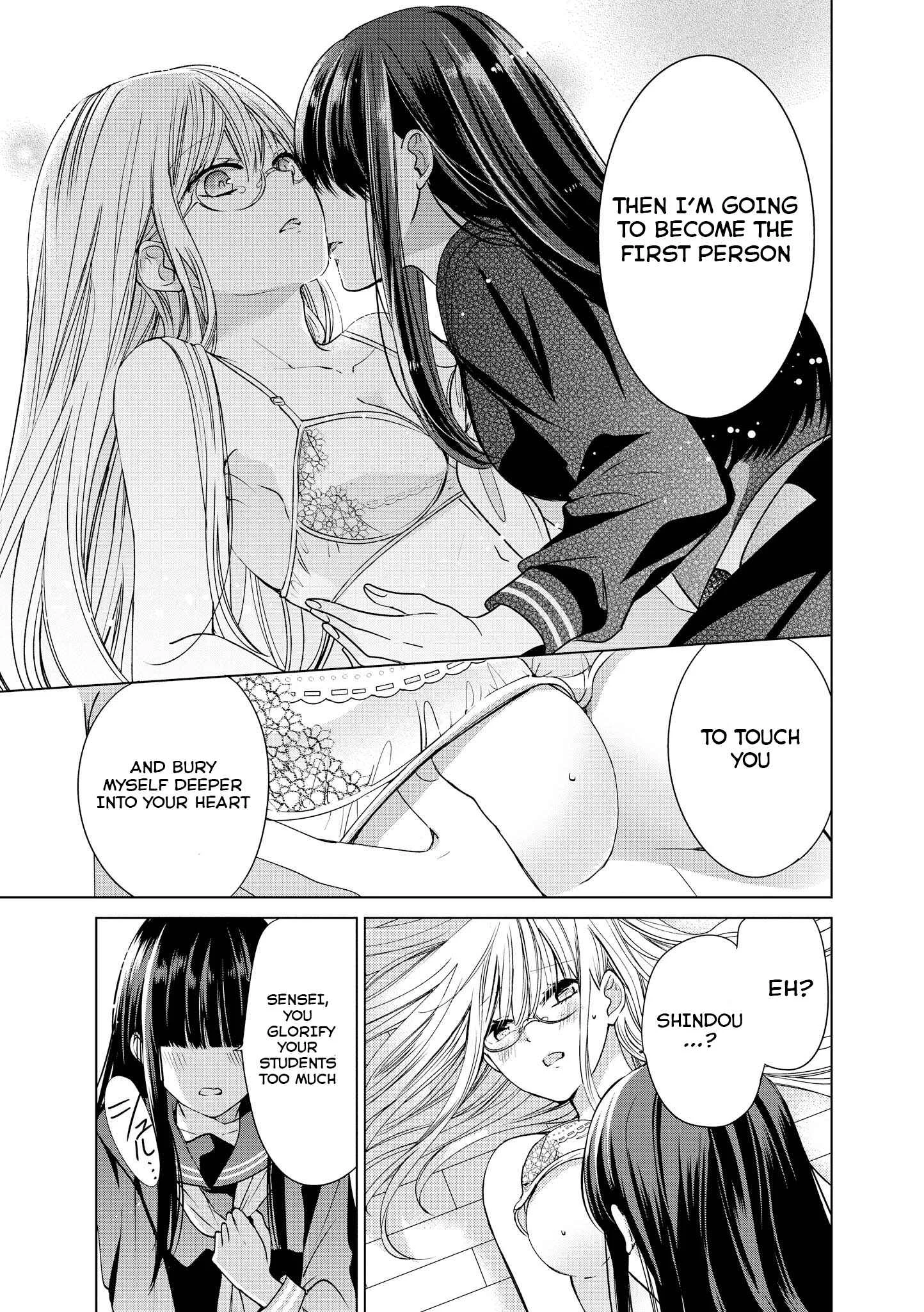 Teacher x Student Yuri Anthology Comic Chapter 1: Black Sailor x Useless Teacher - Page 22