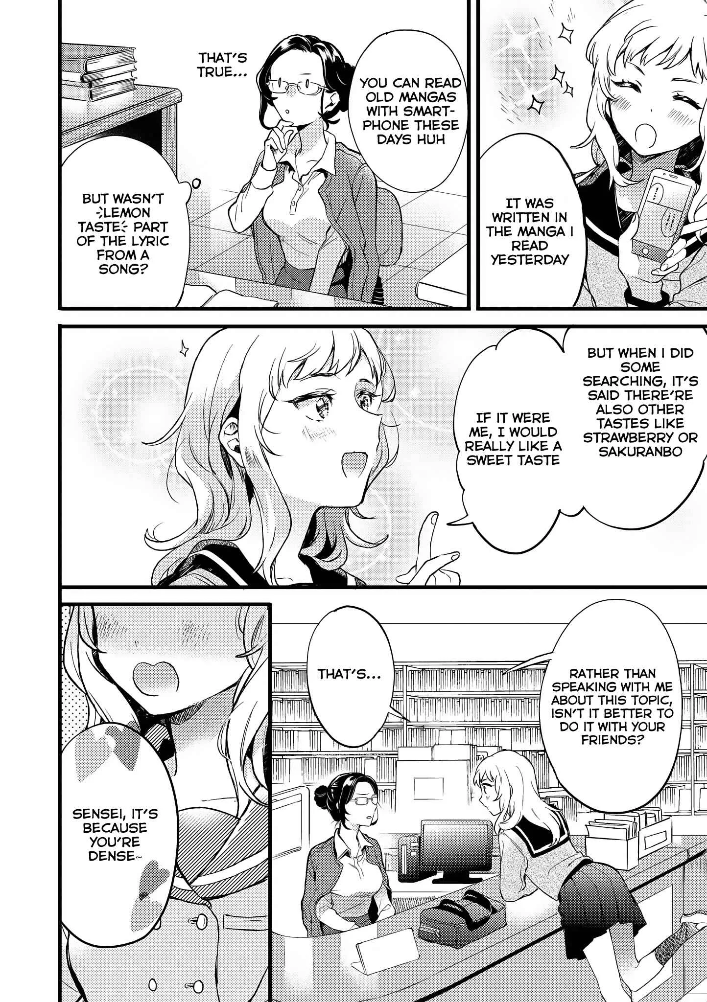 Teacher x Student Yuri Anthology Comic Chapter 3: what kind of flavour do you taste like? - Page 3