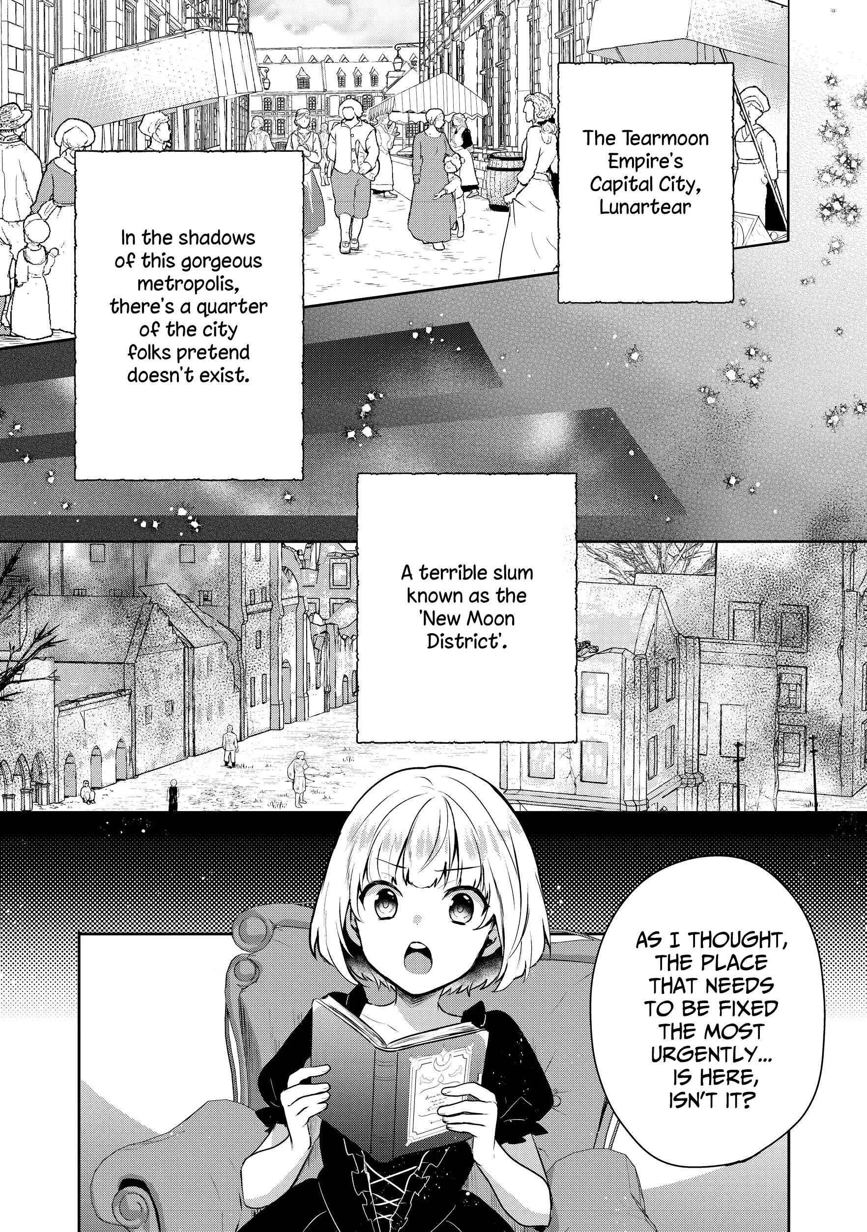 Tearmoon Teikoku Monogatari ~Dantoudai kara Hajimaru, Hime no Tensei Gyakuten Story~ Chapter 3 - Page 1