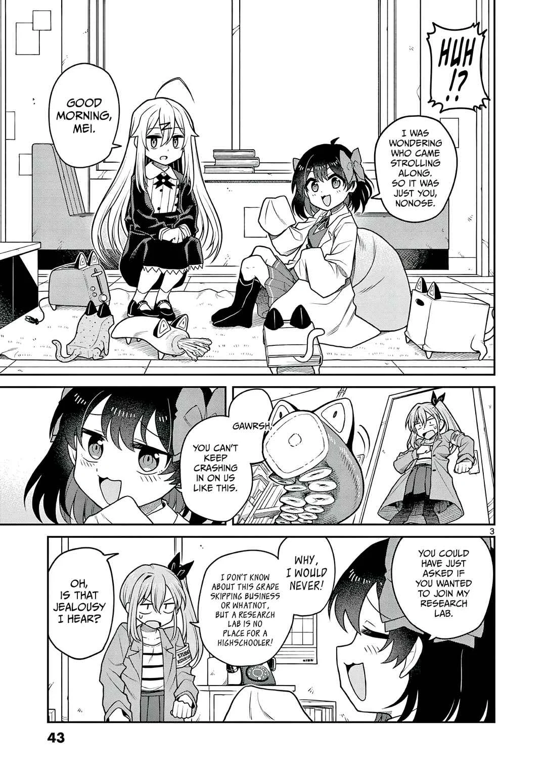 Techno Panic Universe Chapter 2: Can a TV be considered a Cat? - Page 3