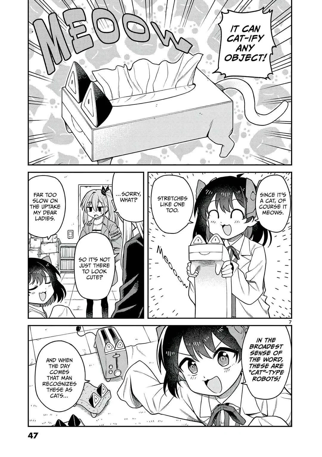 Techno Panic Universe Chapter 2: Can a TV be considered a Cat? - Page 7