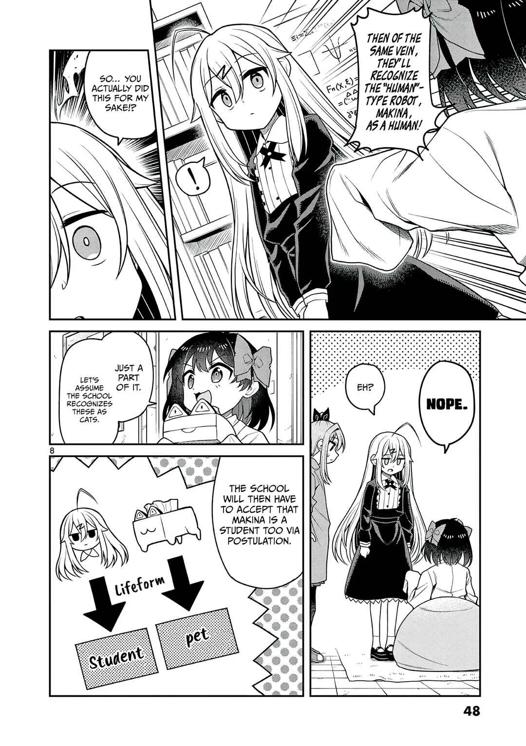 Techno Panic Universe Chapter 2: Can a TV be considered a Cat? - Page 8