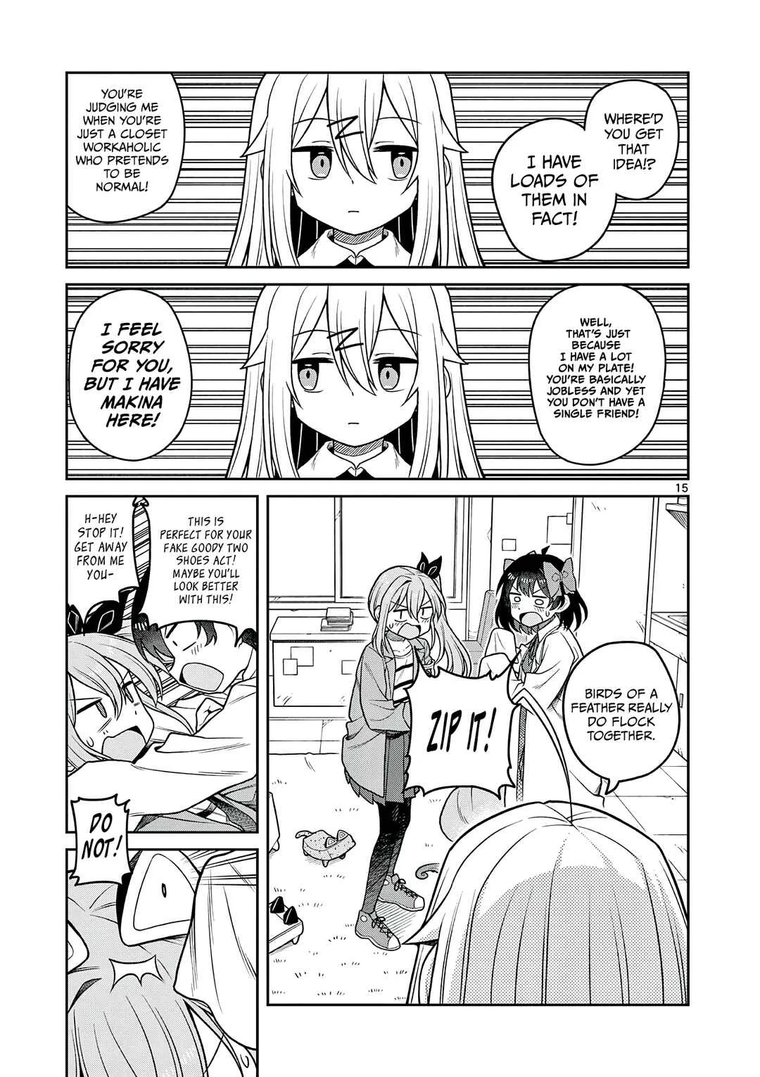 Techno Panic Universe Chapter 2: Can a TV be considered a Cat? - Page 15