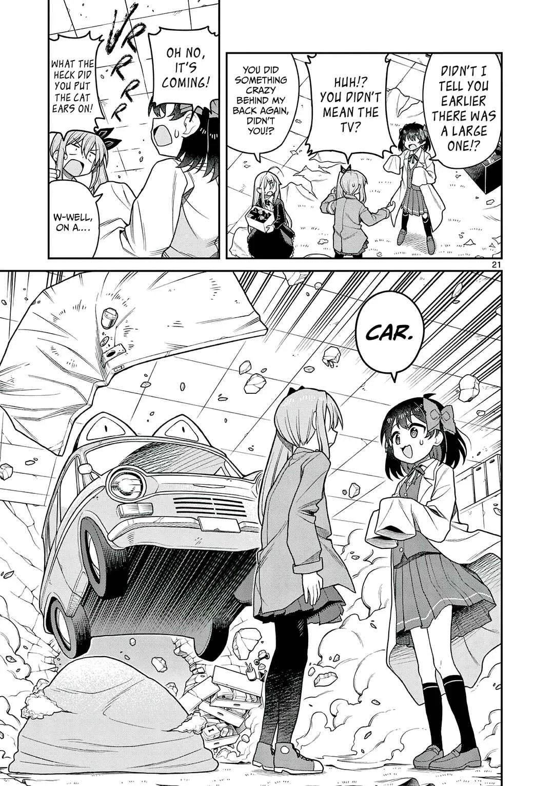 Techno Panic Universe Chapter 2: Can a TV be considered a Cat? - Page 21