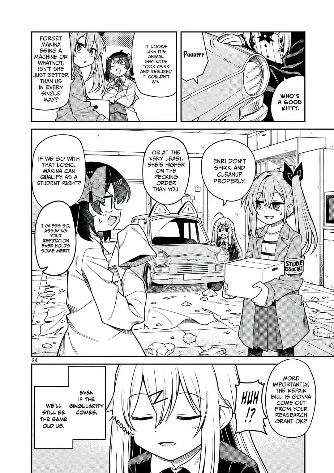 Techno Panic Universe Chapter 2: Can a TV be considered a Cat? - Page 24