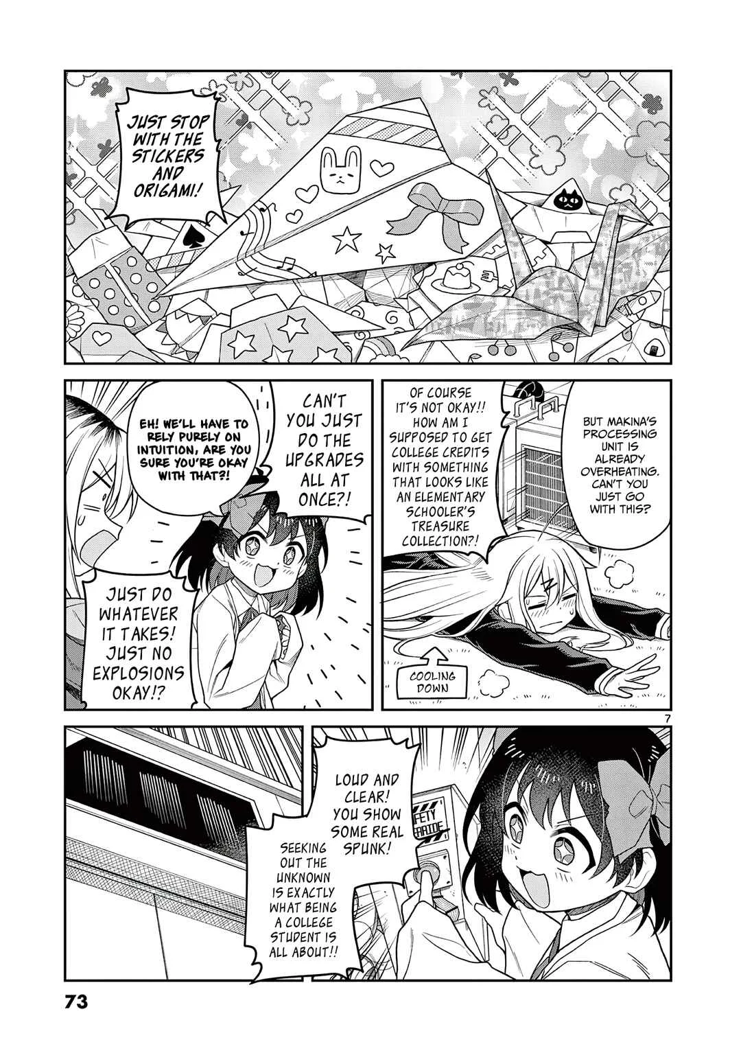 Techno Panic Universe Chapter 3: Finish the Assignment Before Getting Caught - Page 7