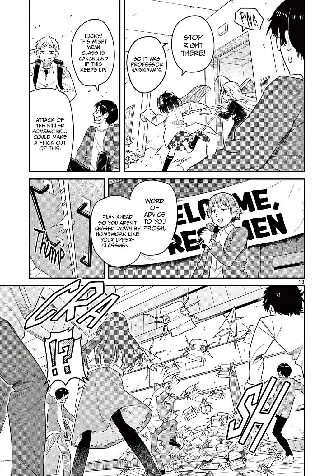 Techno Panic Universe Chapter 3: Finish the Assignment Before Getting Caught - Page 13