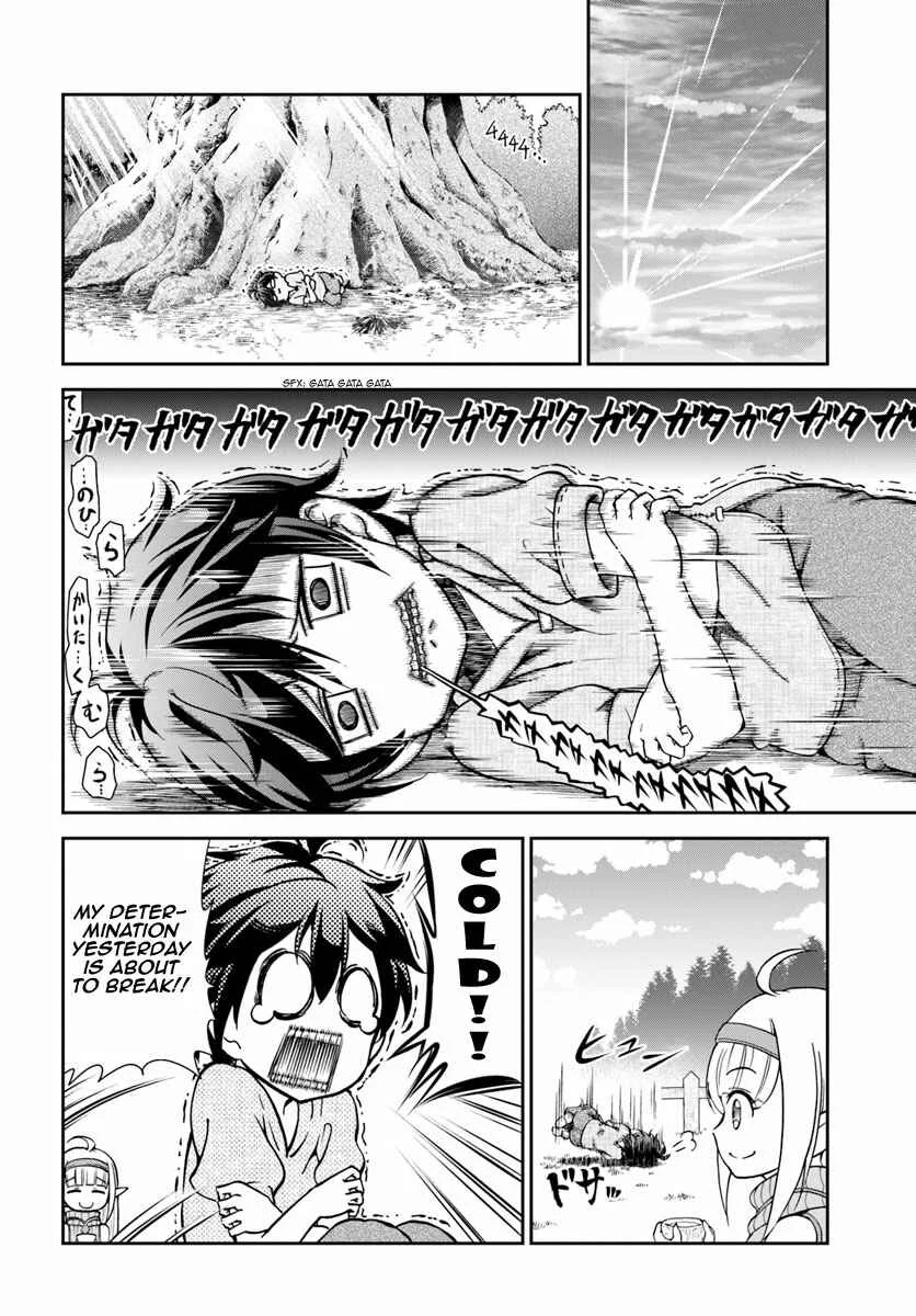 Tenohira Kaitaku Mura de Isekai Kenkokuki ~Fueteku Yome-tachi to Nonbiri Mujintou Life~ Chapter 3: Exile, therefore~~~!? - Page 10