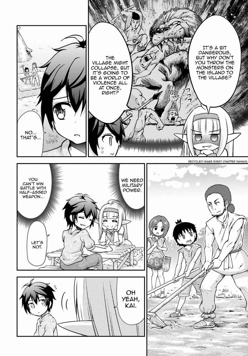Tenohira Kaitaku Mura de Isekai Kenkokuki ~Fueteku Yome-tachi to Nonbiri Mujintou Life~ Chapter 4: First Friend!! - Page 7