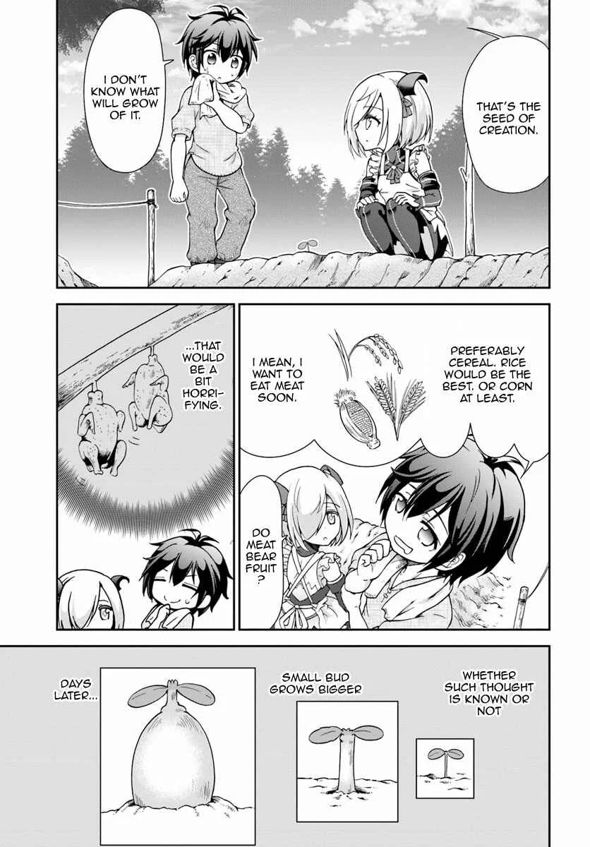 Tenohira Kaitaku Mura de Isekai Kenkokuki ~Fueteku Yome-tachi to Nonbiri Mujintou Life~ Chapter 5: It's wonderful to not be alone - Page 3