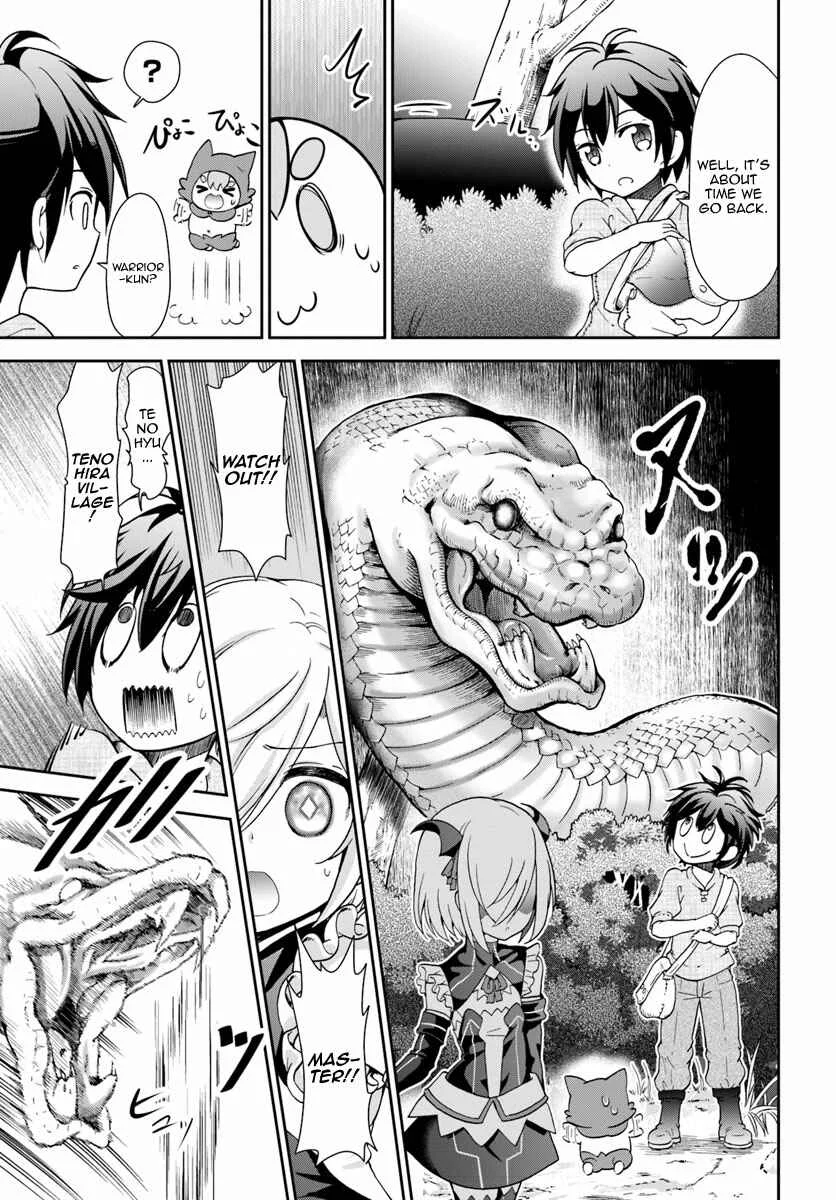 Tenohira Kaitaku Mura de Isekai Kenkokuki ~Fueteku Yome-tachi to Nonbiri Mujintou Life~ Chapter 5: It's wonderful to not be alone - Page 15