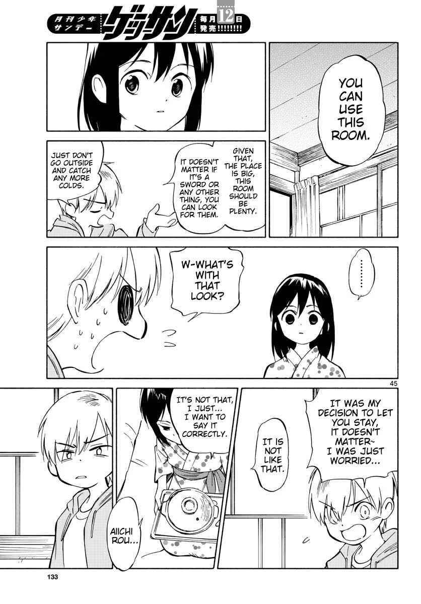 Tenohira Sousei-ki Chapter 2: Cut the rain - Page 45