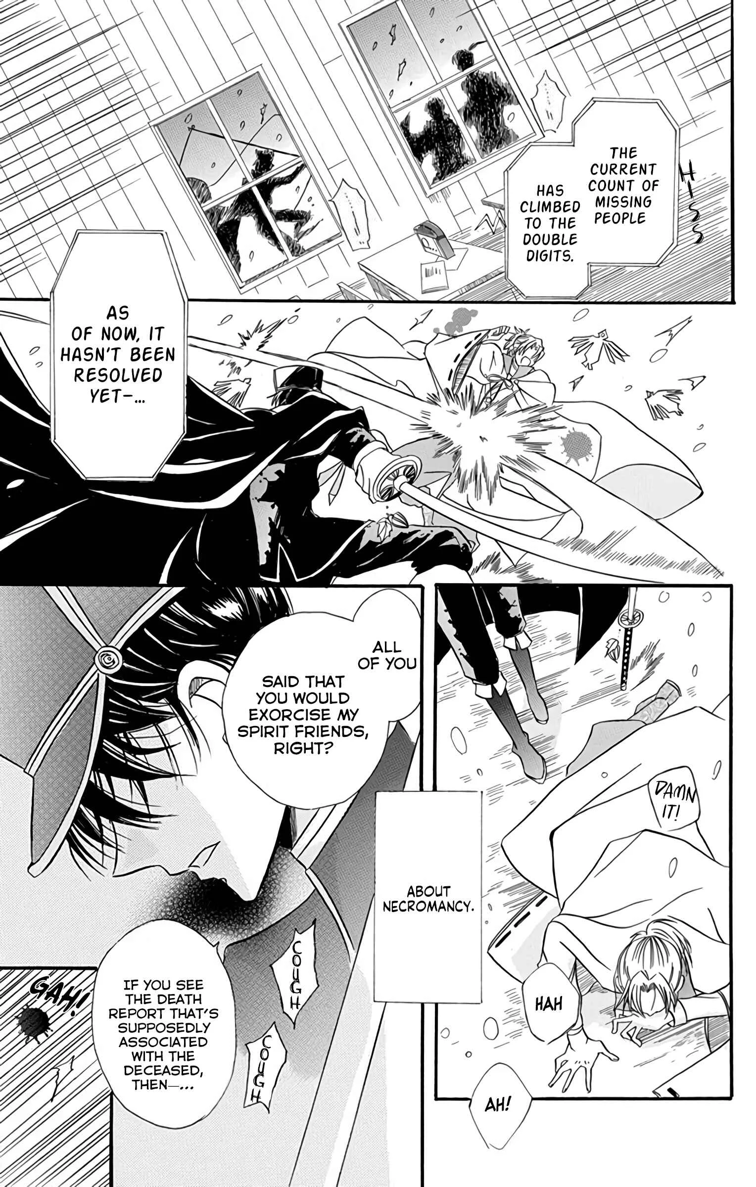 Tensei Akujo no Kuro Rekishi Chapter 3.5: Ghost-seeing School Boys - Page 34