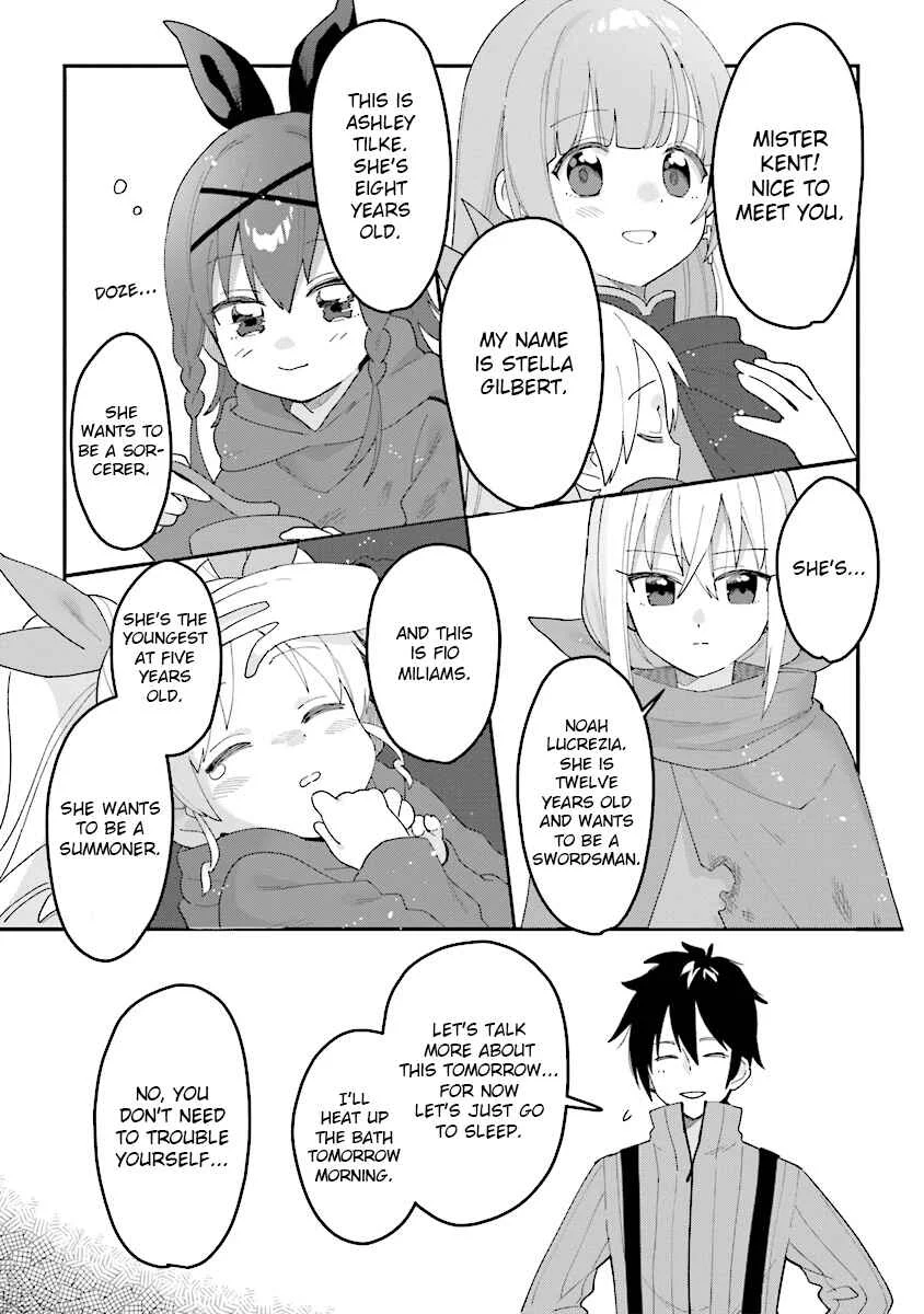 Tensei Kenja wa Musume to Kurasu Chapter 1.3: (part three) - Page 8