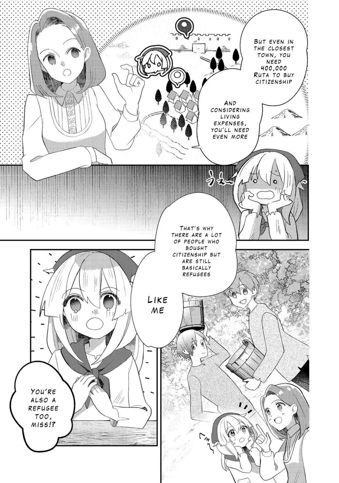 Tensei Nanmin Shoujo wa Shimin-ken wo 0 Kara Mezashite Hatarakimasu Chapter 3 - Page 5