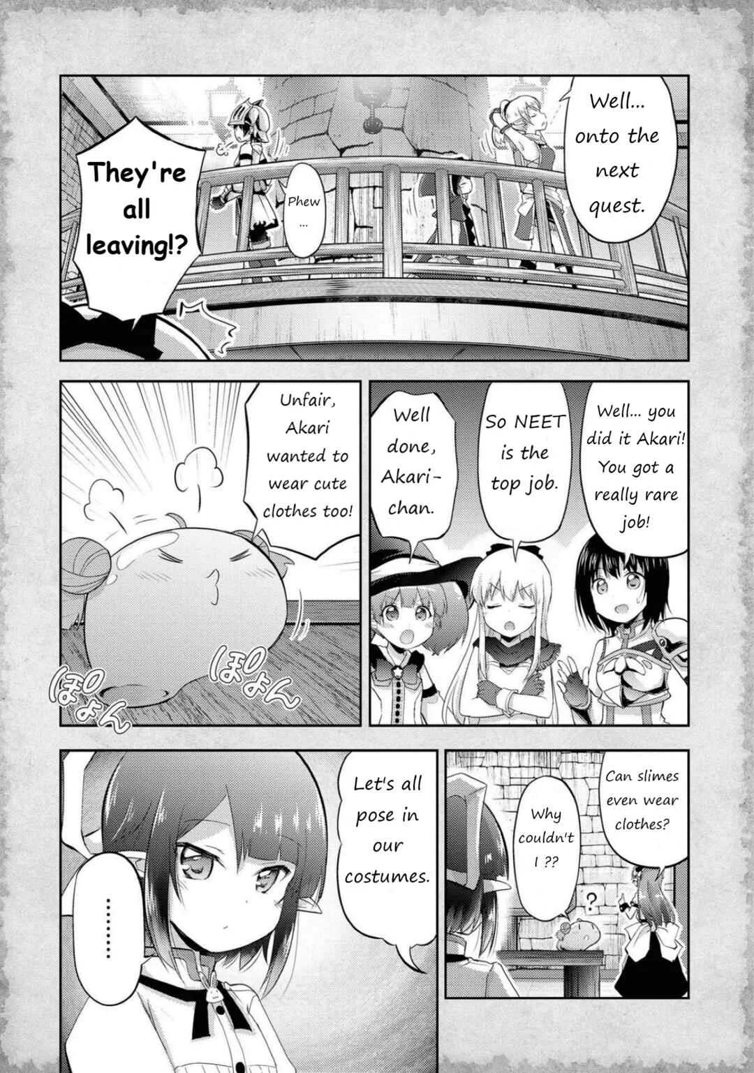 Tensei Shitara Akari dake ga Slime Datta Ken Chapter 5: We're looking for a quest! - Page 7