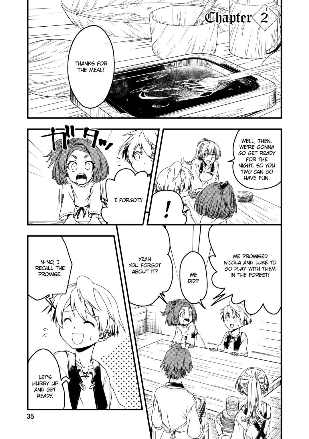 Tensei Shitara Heimin deshita. ~Seikatsu Suijun ni Taerarenai no de Kizoku wo Mezashimasu~ Chapter 2 - Page 1