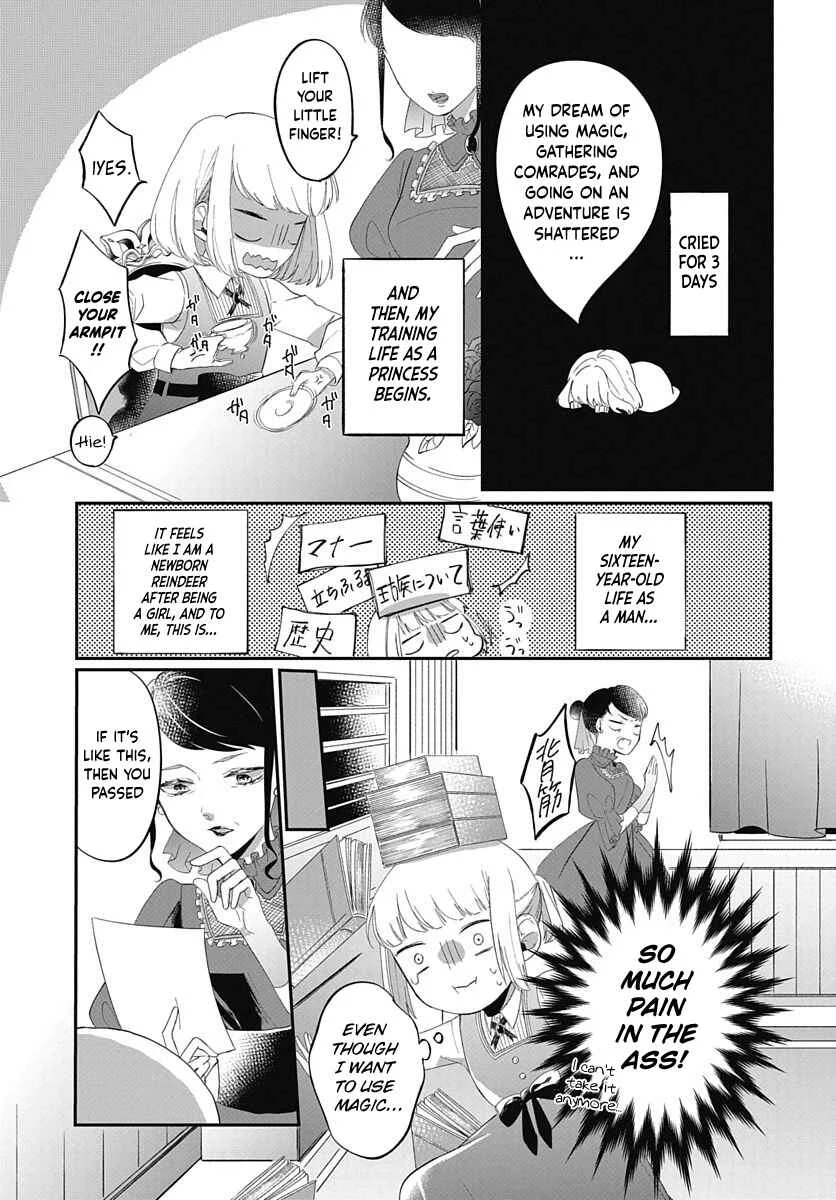 Tensei Shitara Hime Datta node Dansou Joshi Kiwamete Saikyou Mahou Tsukai Mezasuwa Chapter 0: Prologue - Page 7