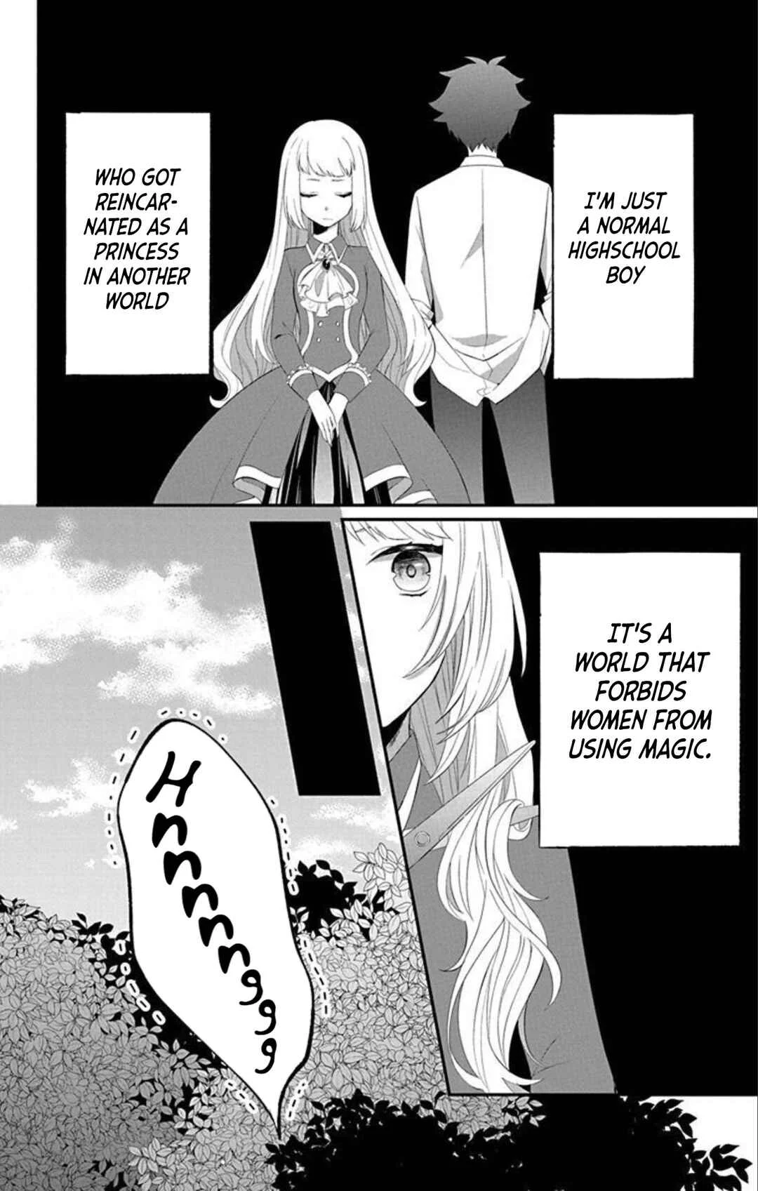 Tensei Shitara Hime Datta node Dansou Joshi Kiwamete Saikyou Mahou Tsukai Mezasuwa Chapter 2: Episode 2 - Page 1