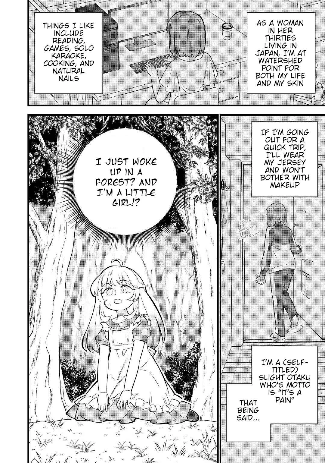 Tensei Youjo wa Owabi Cheat de Isekai Going My Way Chapter 1 - Page 2