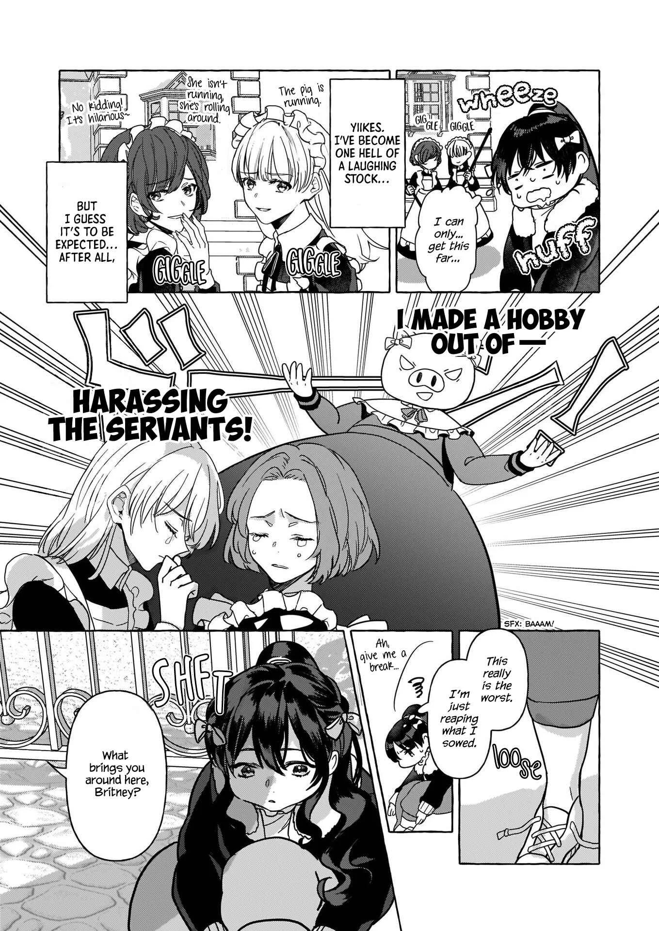 Tenseisaki ga Shoujo Manga no Shirobuta Reijou datta reBoooot! Chapter 1 - Page 12